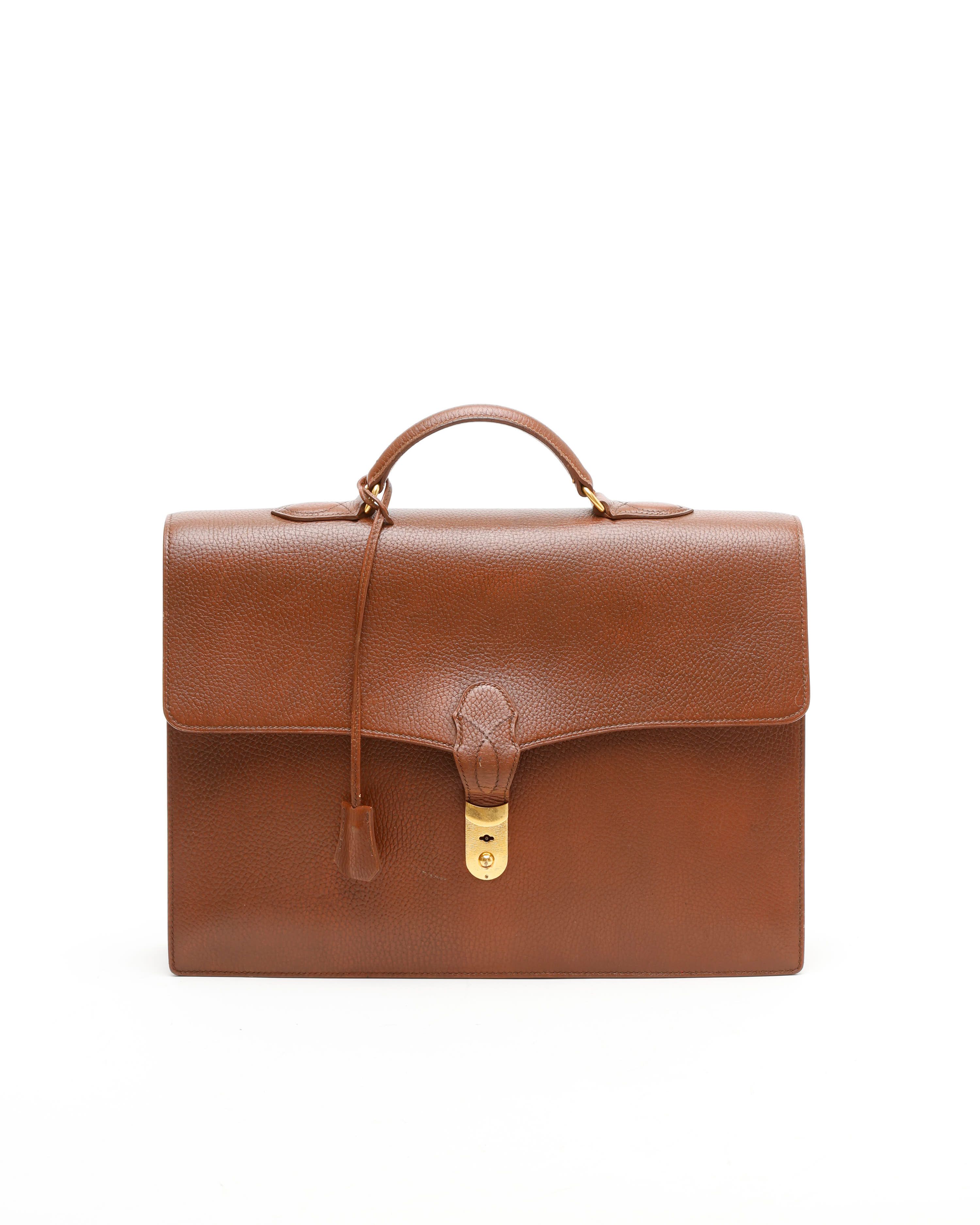 Hermès Sac à Depeche Ardennes 38 Business Bag