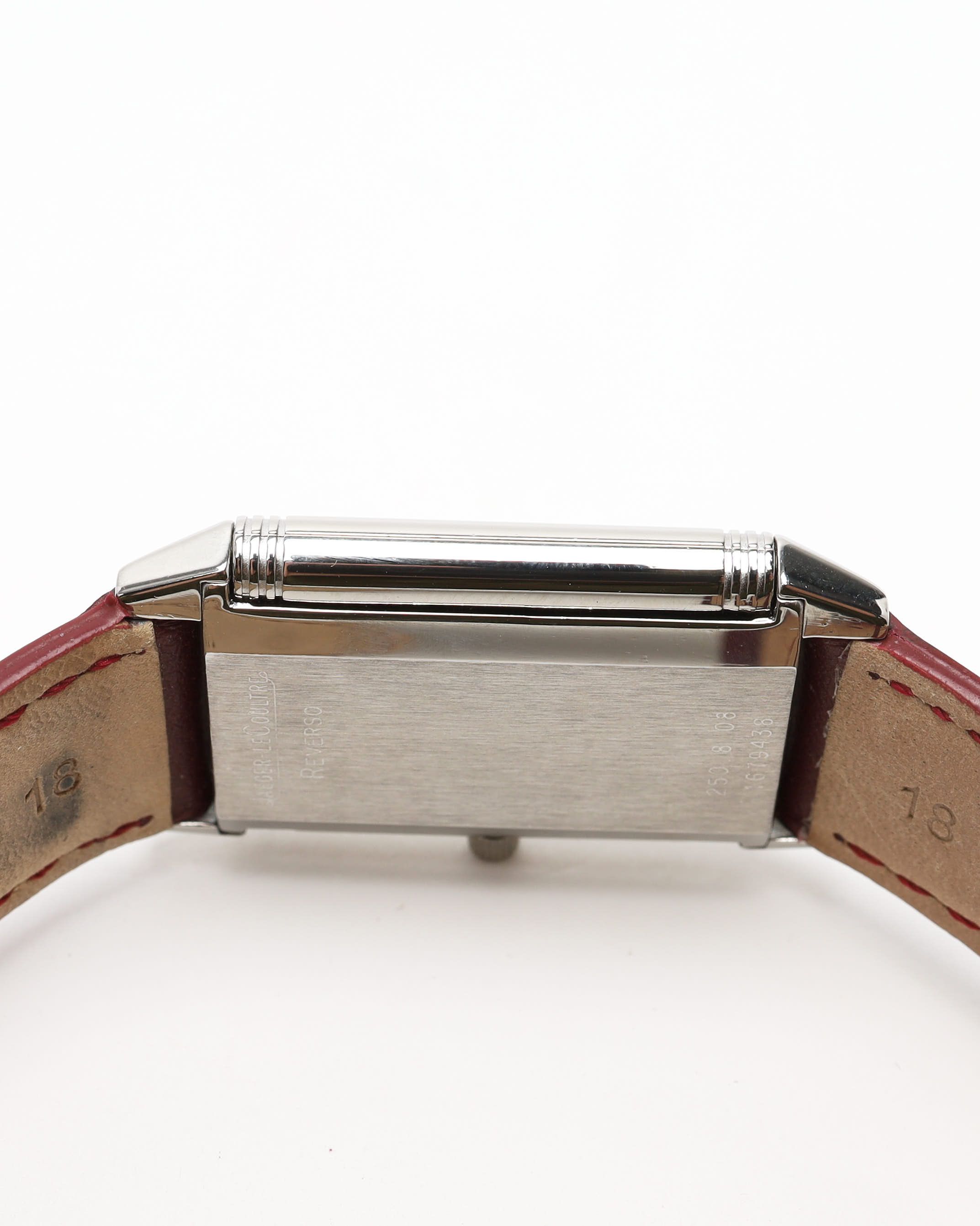 Jaeger-lecoultre Reverso Classique 23mm Ref 250.8.08 Ca 1997 Watch In White