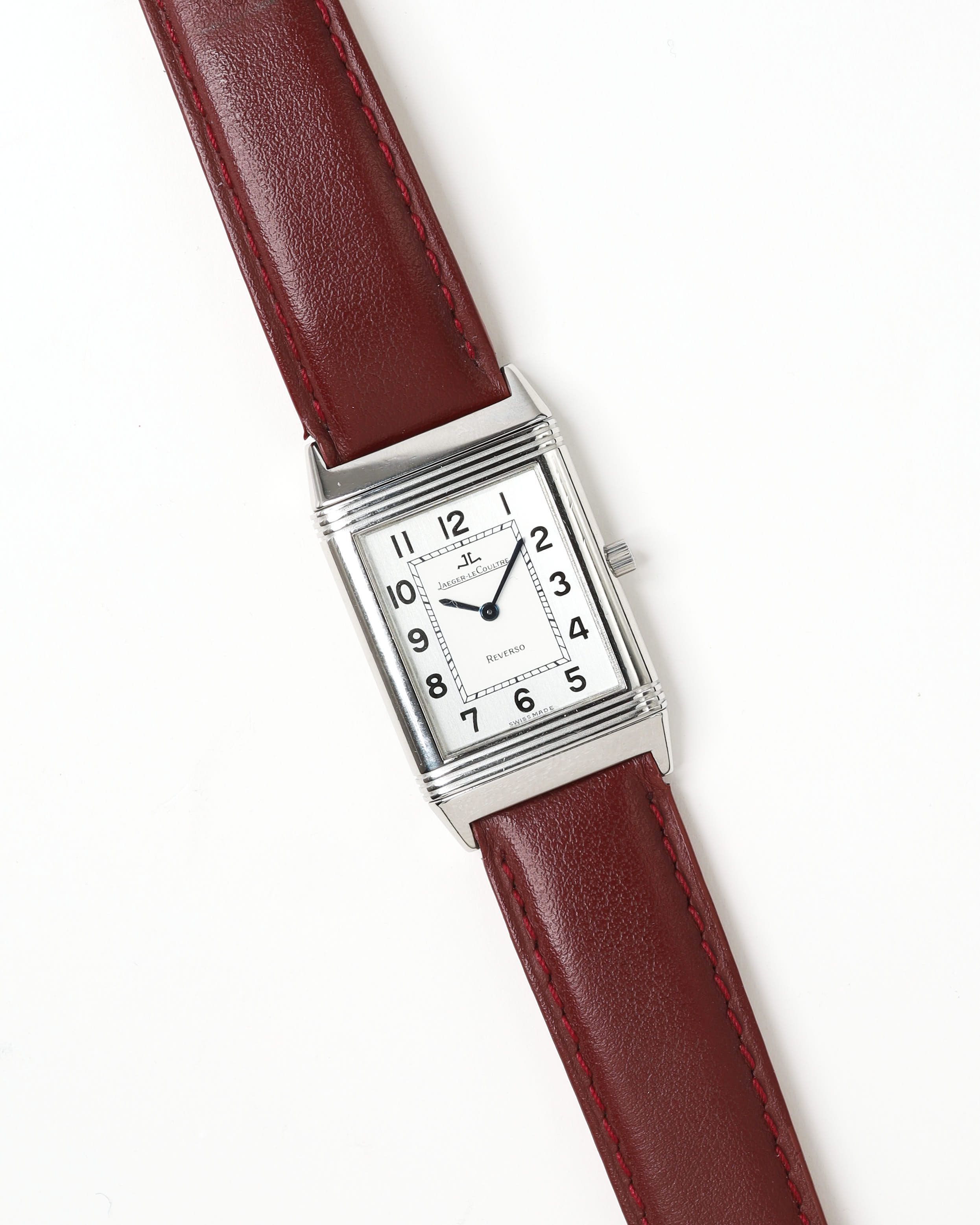 Jaeger-lecoultre Reverso Classique 23mm Ref 250.8.08 Ca 1997 Watch In White