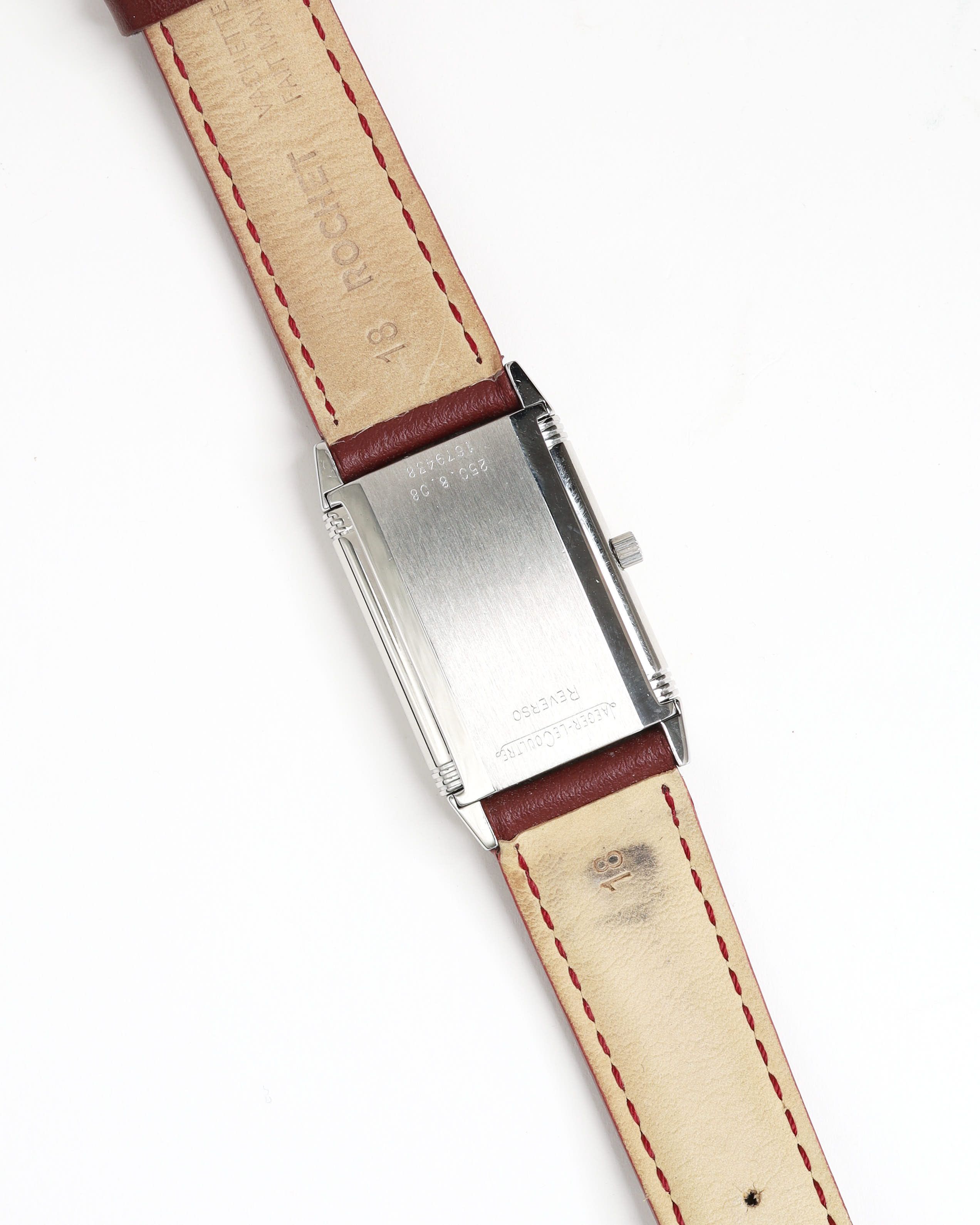 Jaeger-lecoultre Reverso Classique 23mm Ref 250.8.08 Ca 1997 Watch In White