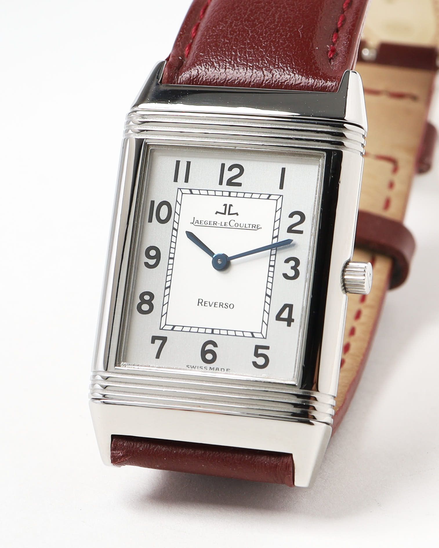 Jaeger-lecoultre Reverso Classique 23mm Ref 250.8.08 Ca 1997 Watch In White