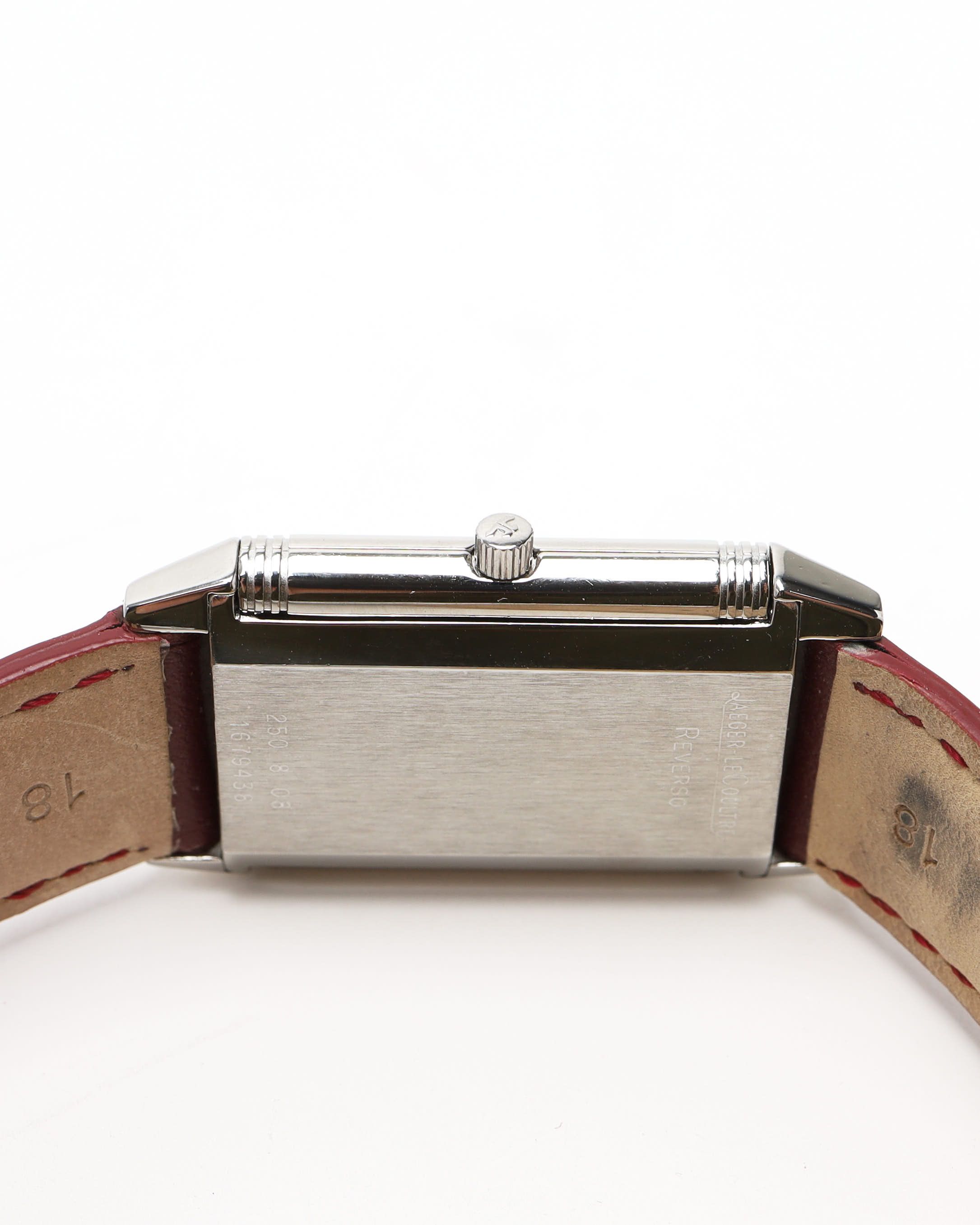 Jaeger-lecoultre Reverso Classique 23mm Ref 250.8.08 Ca 1997 Watch In White