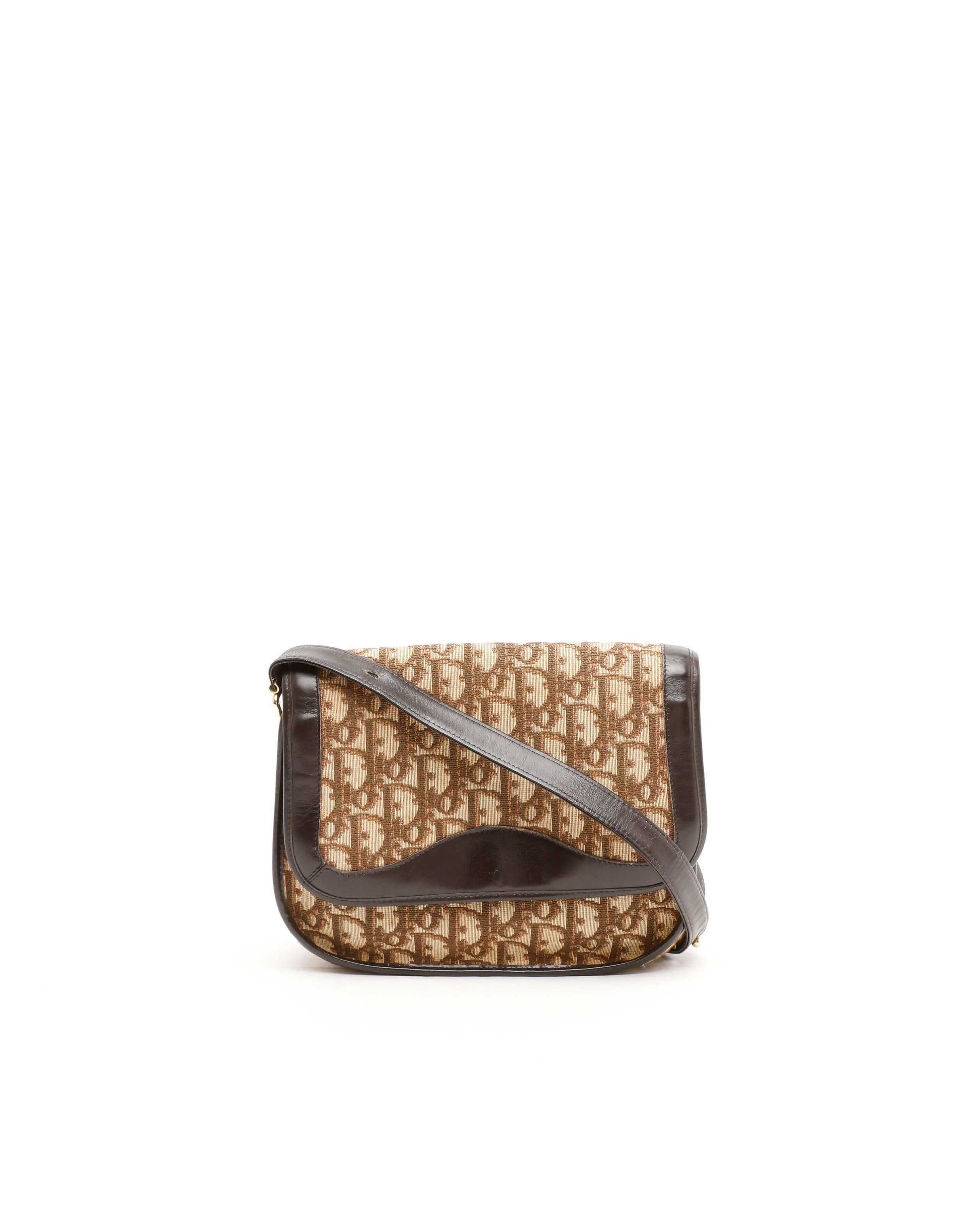 Dior Christian Issimo Shoulder Bag In Brown