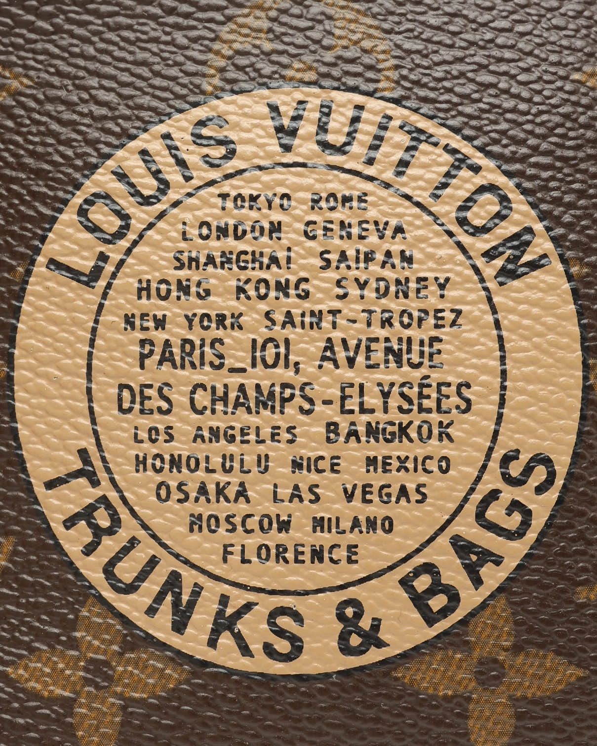 Pre-owned Louis Vuitton Mini Pochette Accessoires Bag In Brown