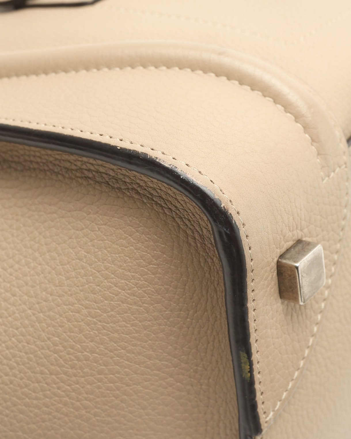 Celine Céline Luggage Mini Bag In Neutral