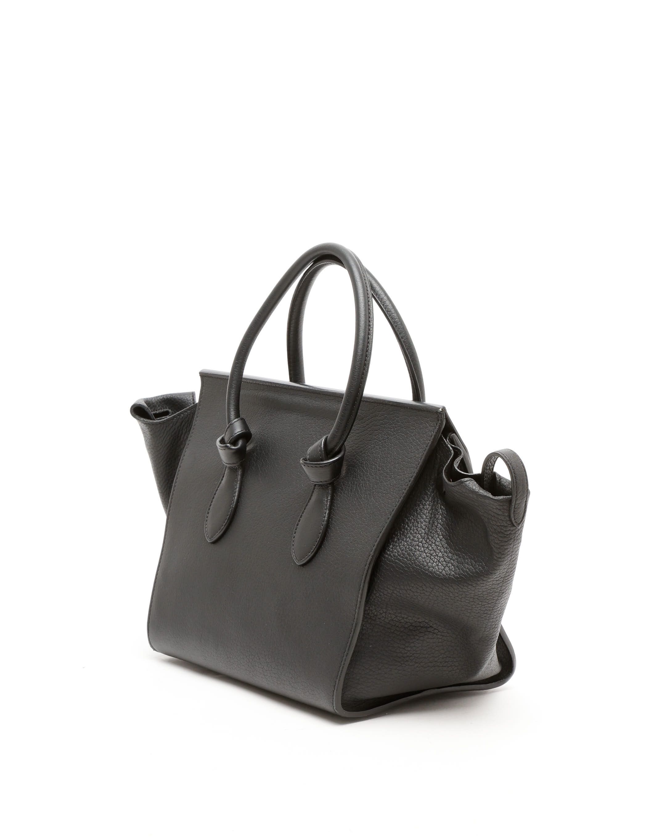 Celine Céline Small Tie Knot Bag In Gray