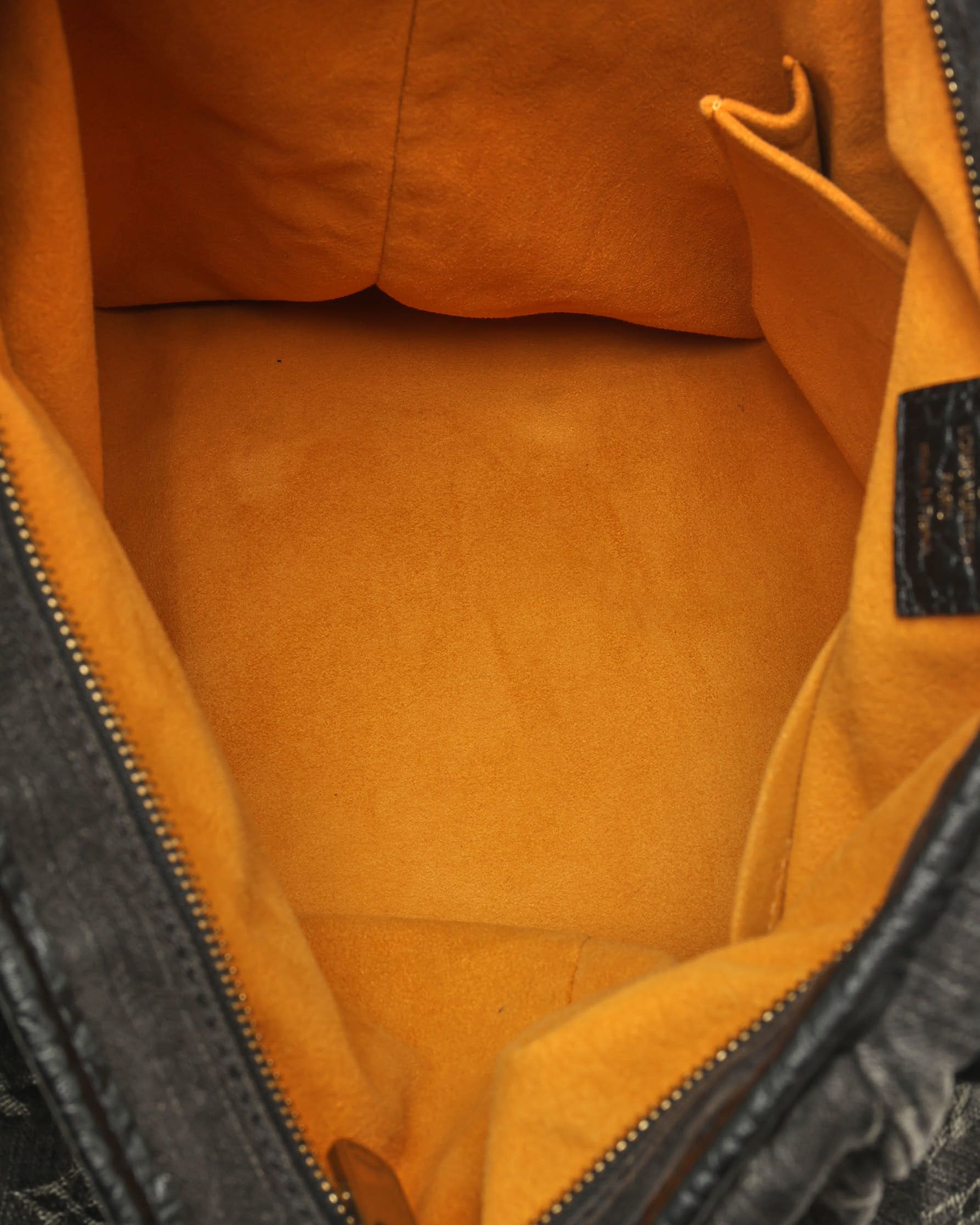 Pre-owned Louis Vuitton Monogram Denim Neo Cabby Gm Bag In Black