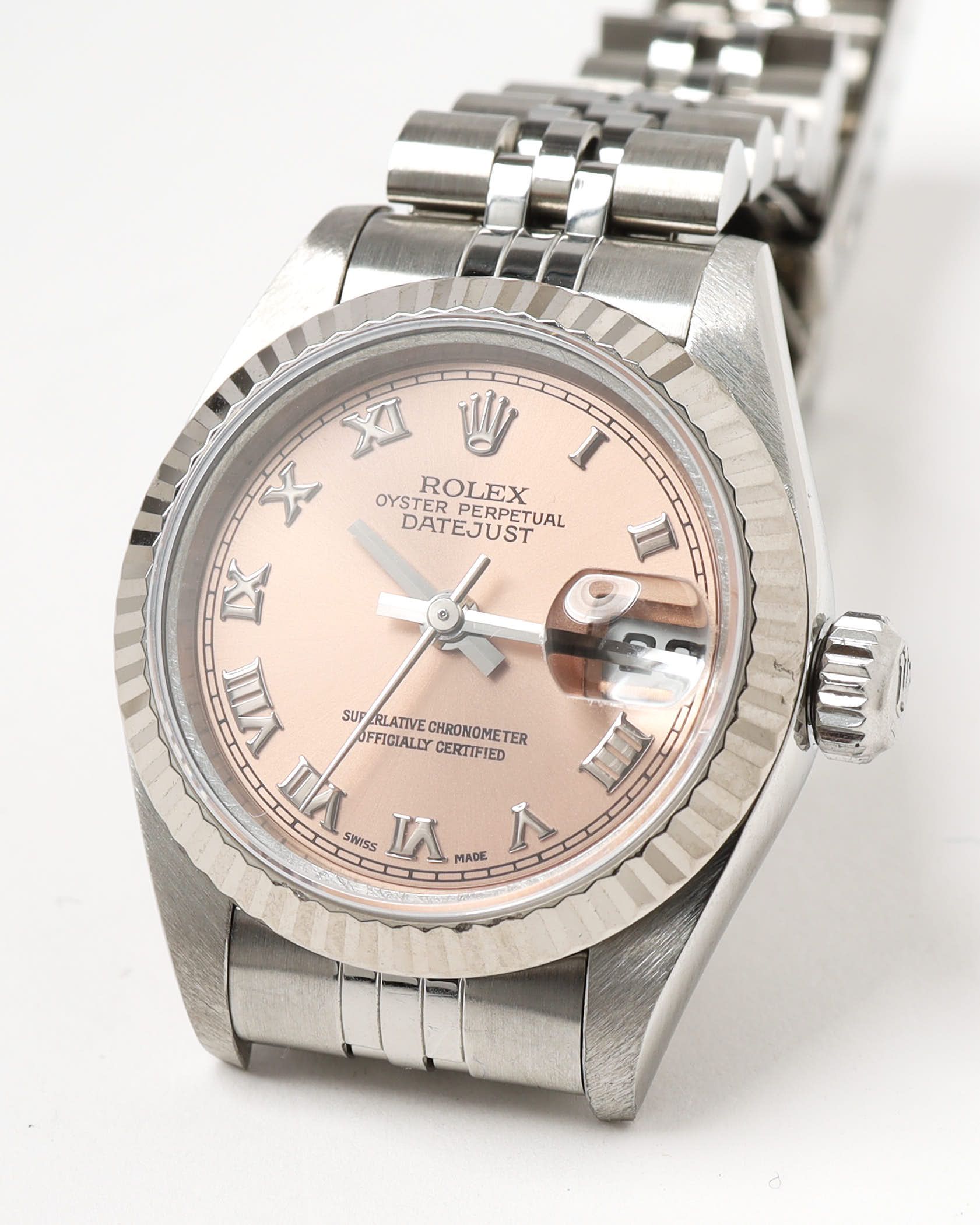 Rolex Lady-datejust 26mm Ref 79174 2000 Watch In Metallic