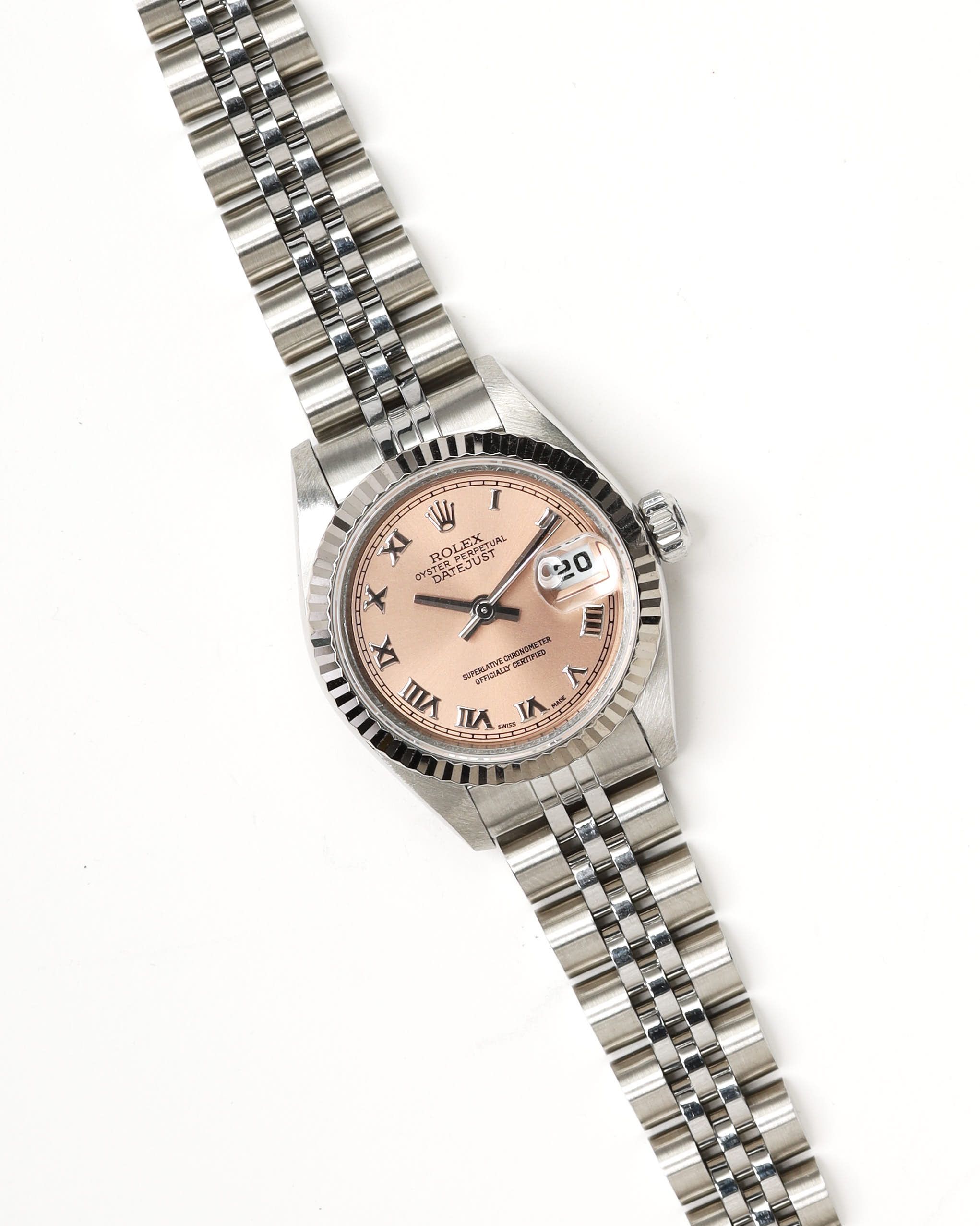 Rolex Lady-datejust 26mm Ref 79174 2000 Watch In Metallic