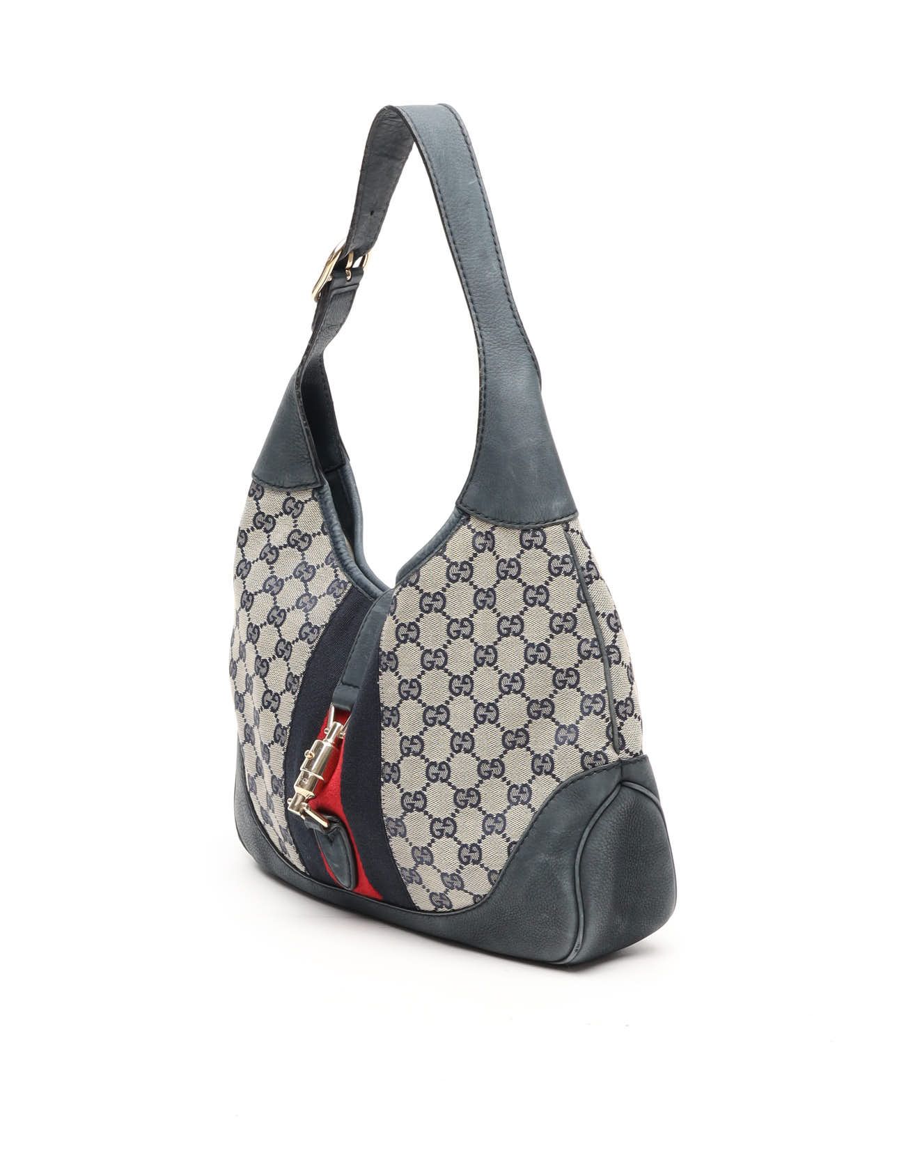 Gucci Gg New Jackie Bag In Gray