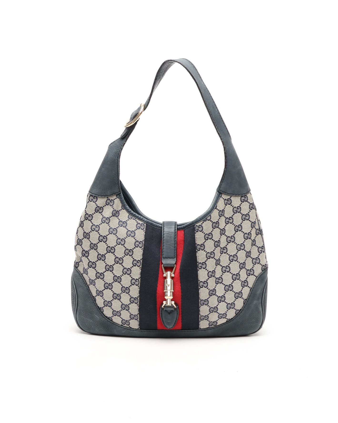 Gucci Gg New Jackie Bag In Gray