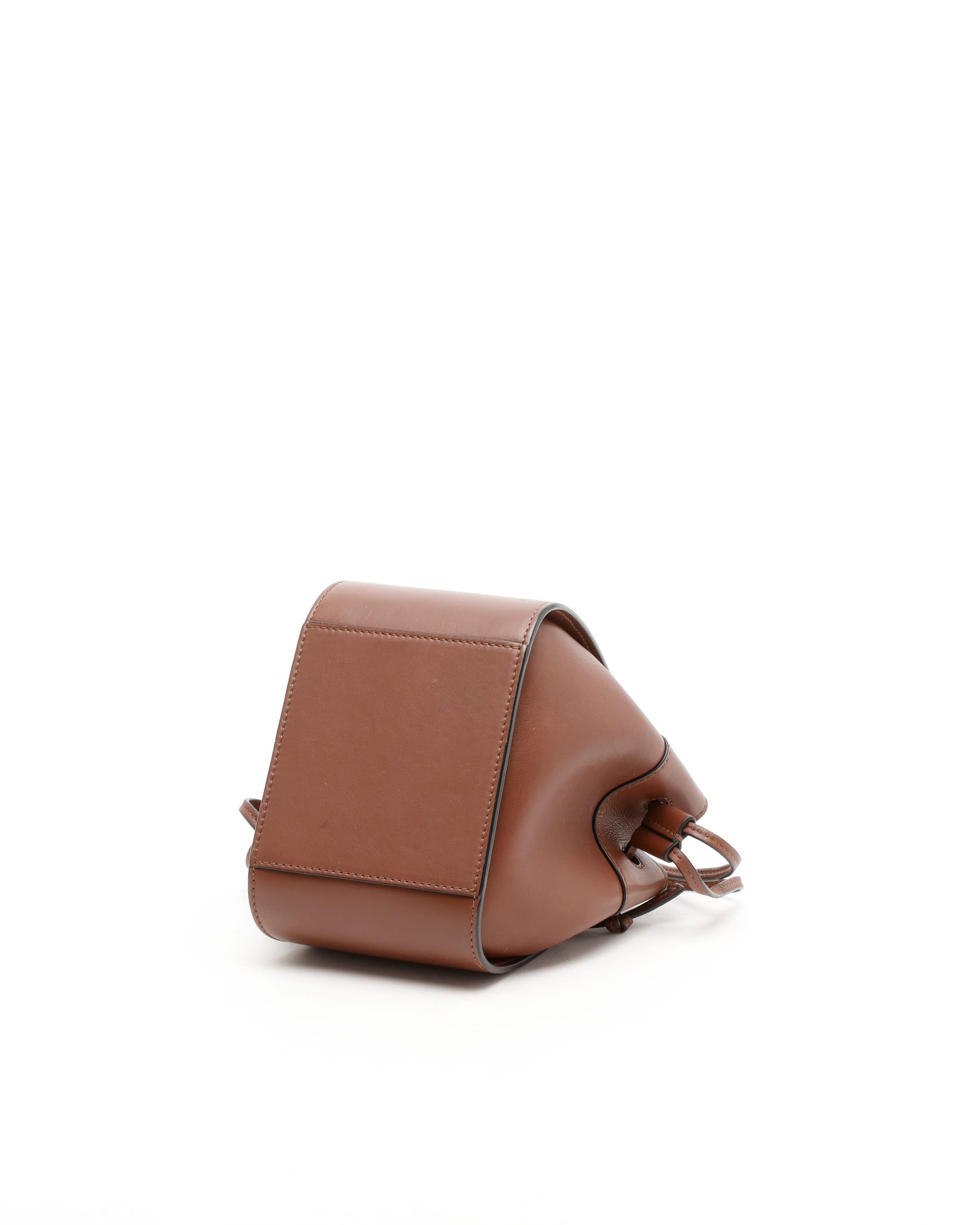 Loewe Mini Hammock Bag In Brown