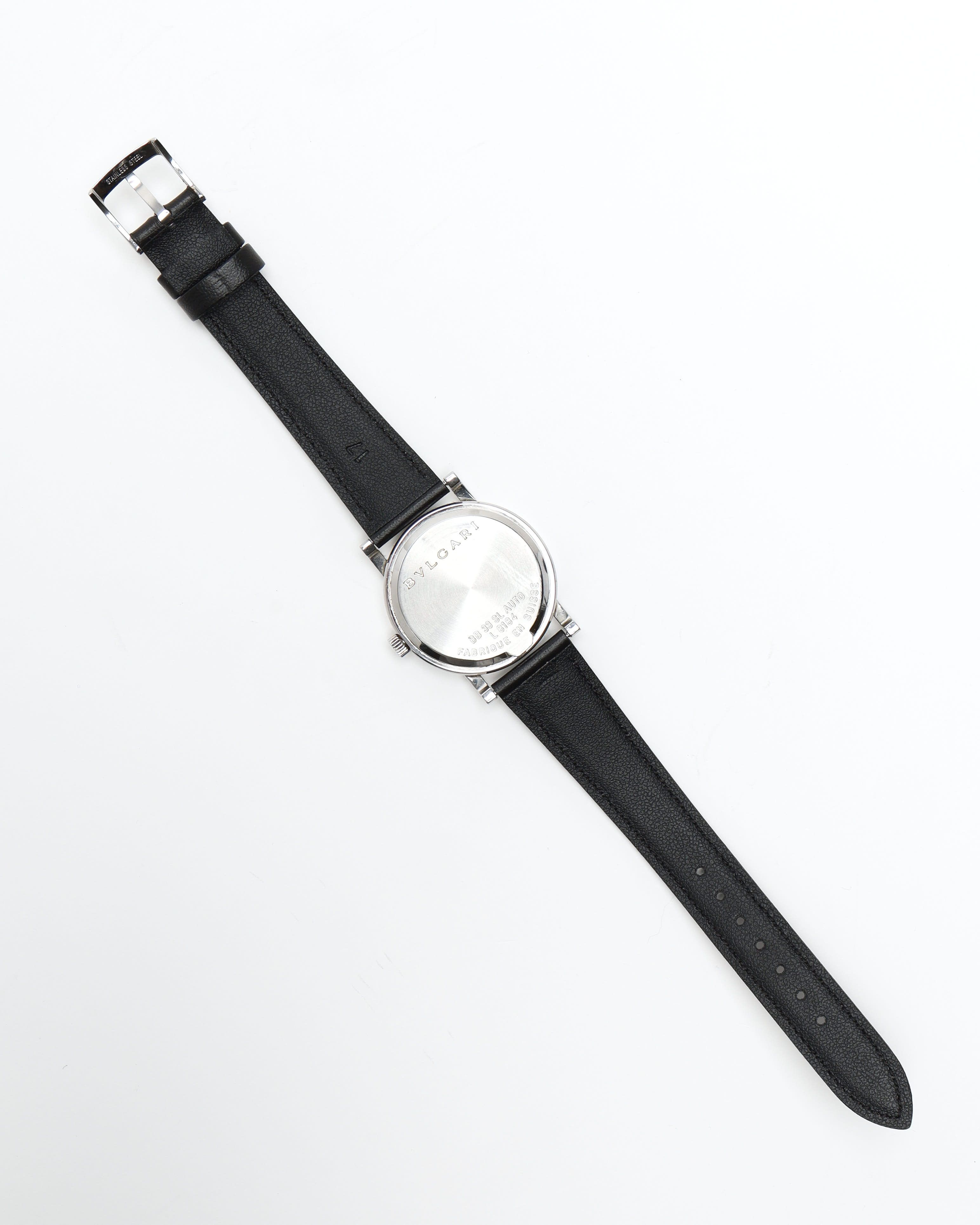 Bvlgari Bulgari Bulgari 33mm Ref Bb33at Watch In Black