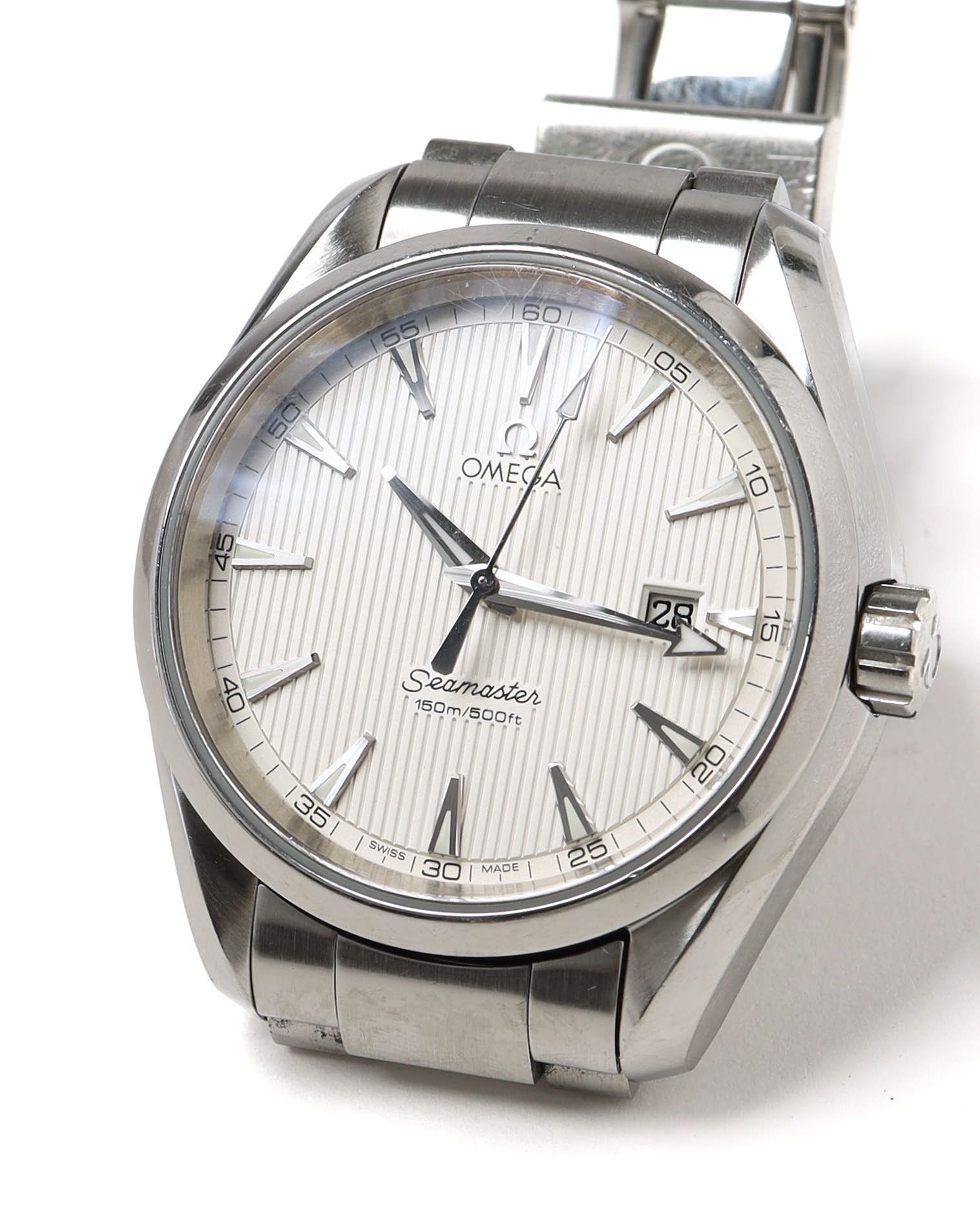 Omega Seamaster 150m 39mm Full Set 2012 Watch In Gray