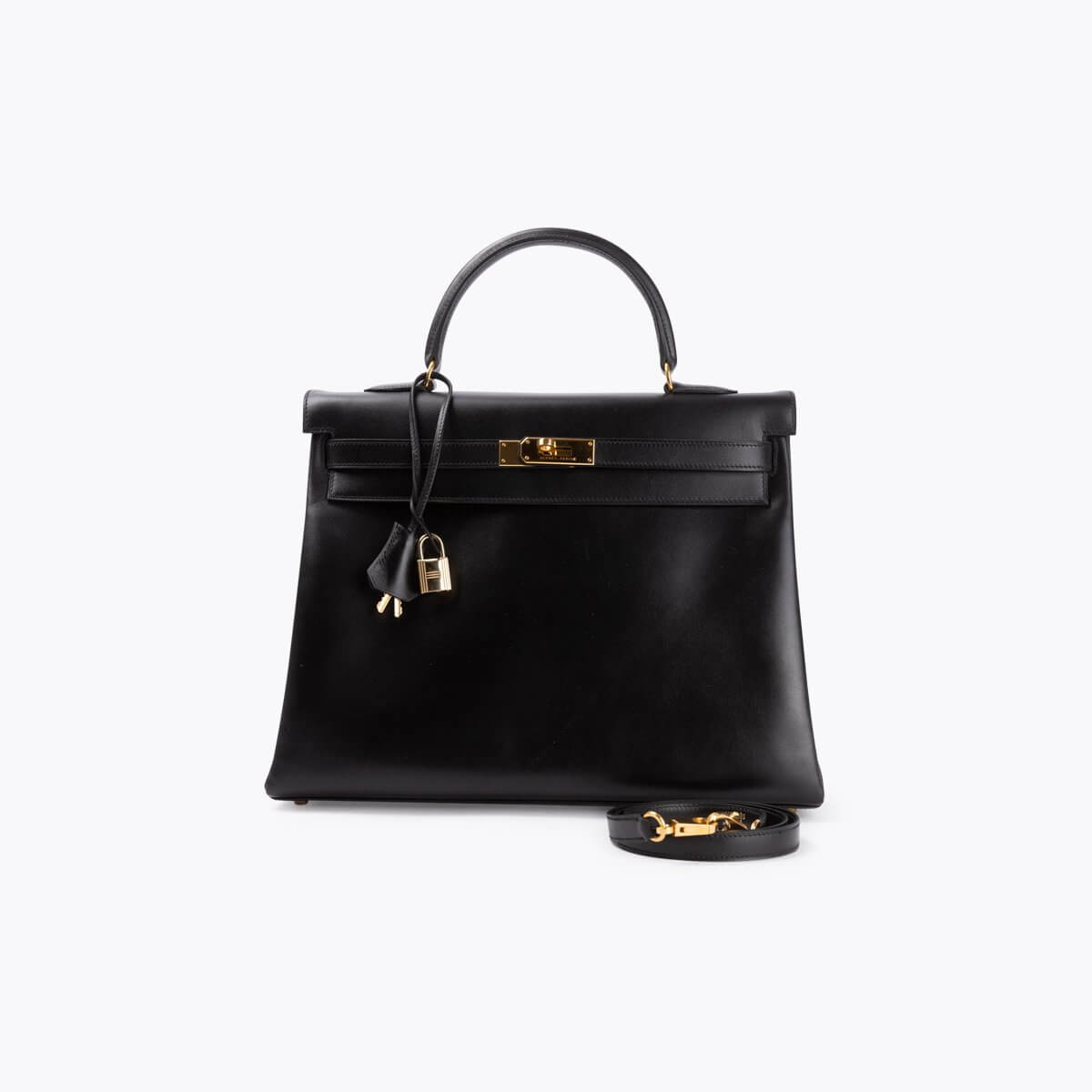 HERMÈS Kelly 35 Box Retourne Bag