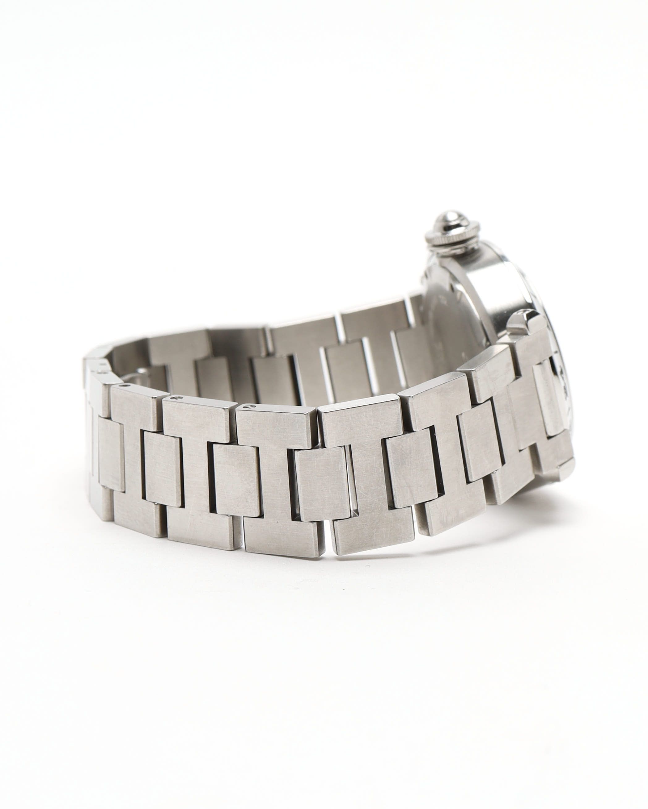 Cartier Pasha C Meridian Gmt 35mm Ref 2550 Watch In Black