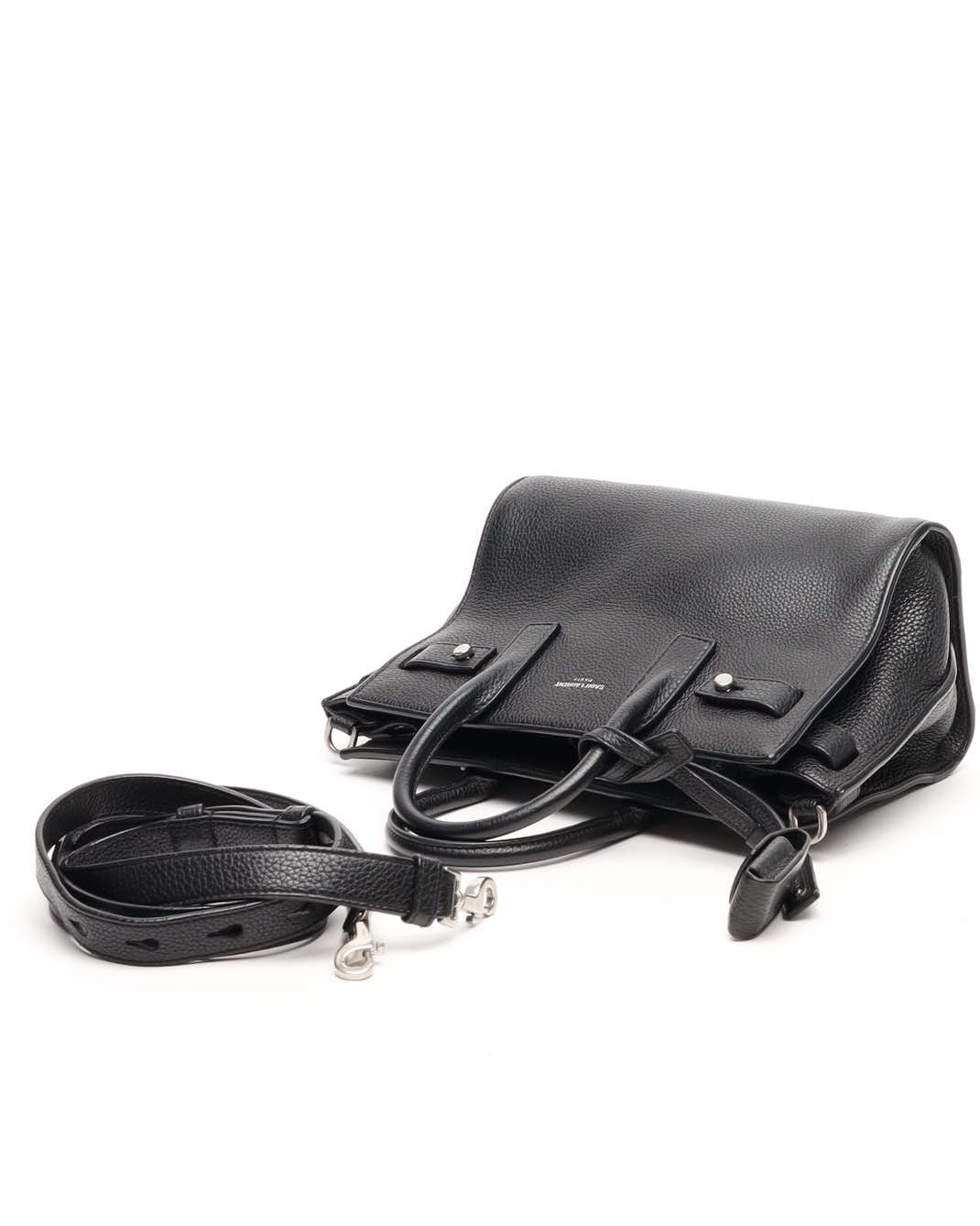 Saint Laurent Nano Sac De Jour Bag In Black