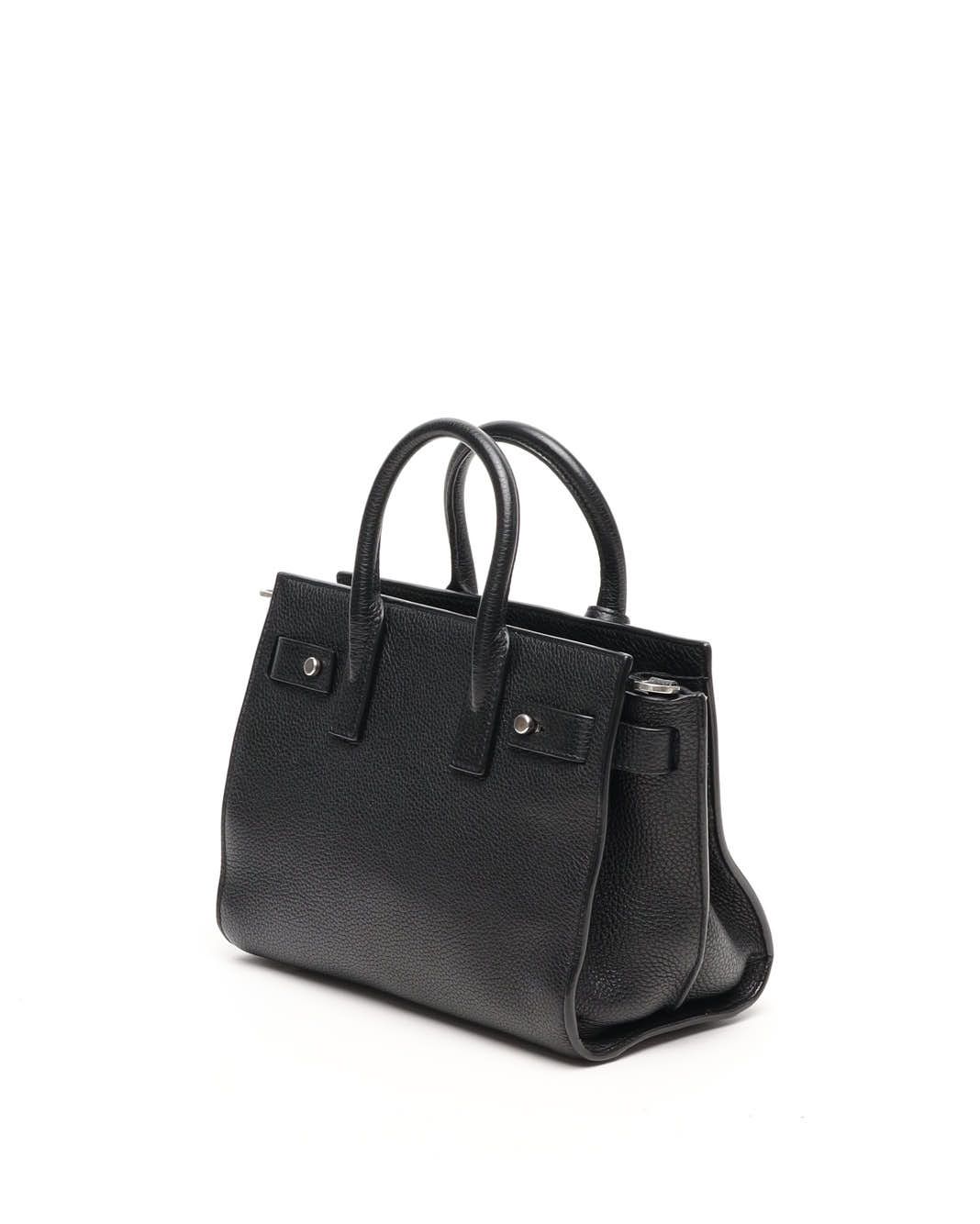 Saint Laurent Nano Sac De Jour Bag In Black