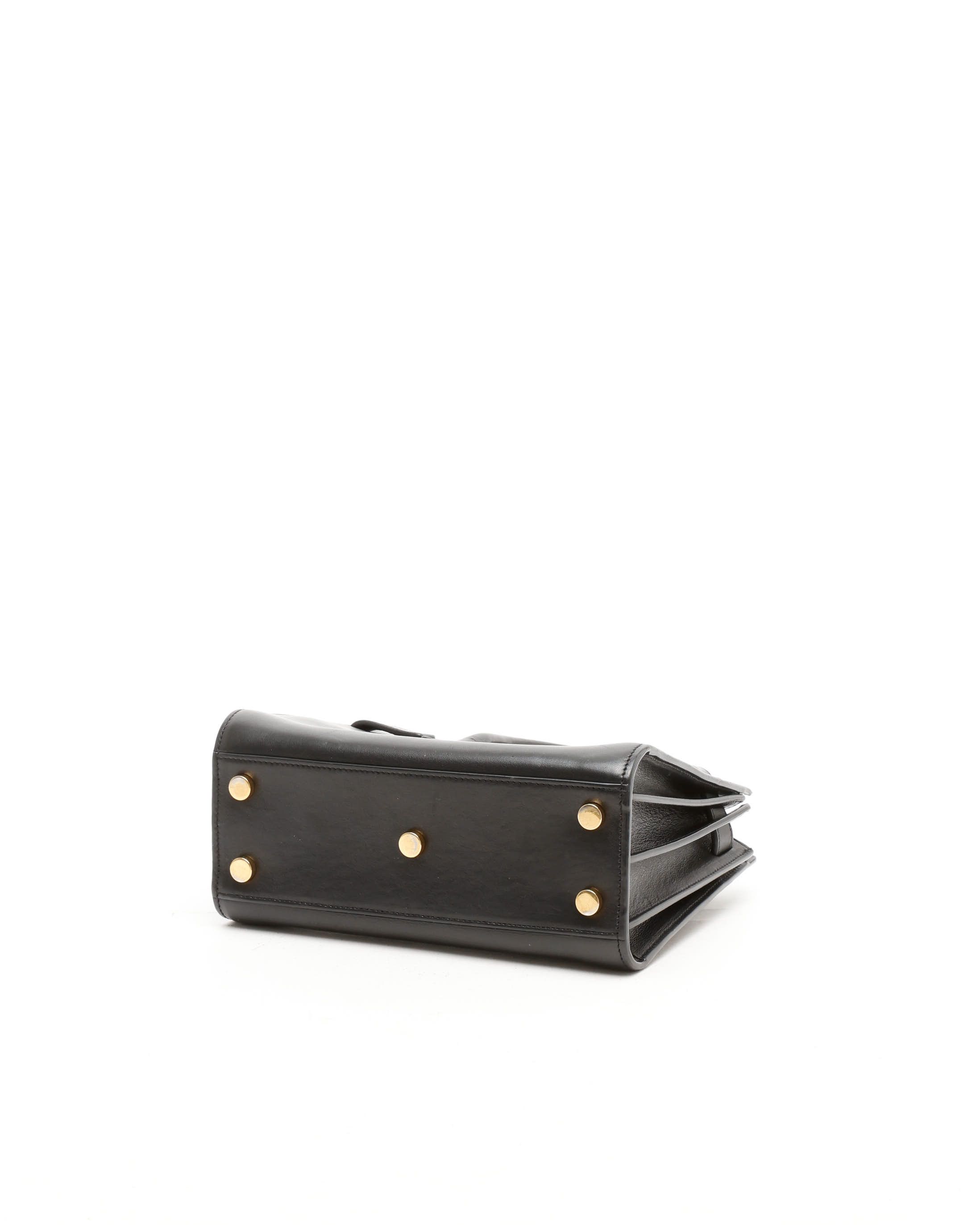 Saint Laurent Nano Sac De Jour Bag In Black