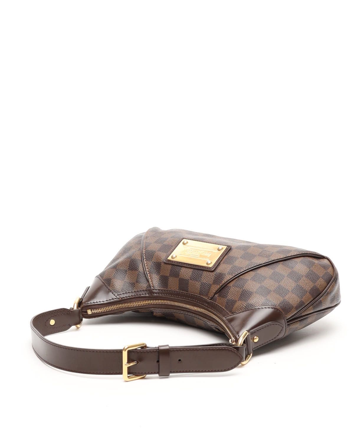 Pre-owned Louis Vuitton Damier Thames Pm Bag In Brown