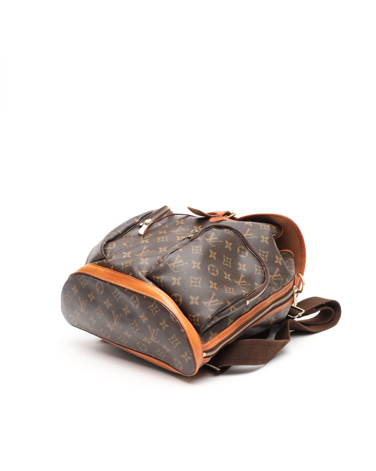 LOUIS VUITTON Pre-owned Monogram Sac A Dos Bosphore Backpack In Brown