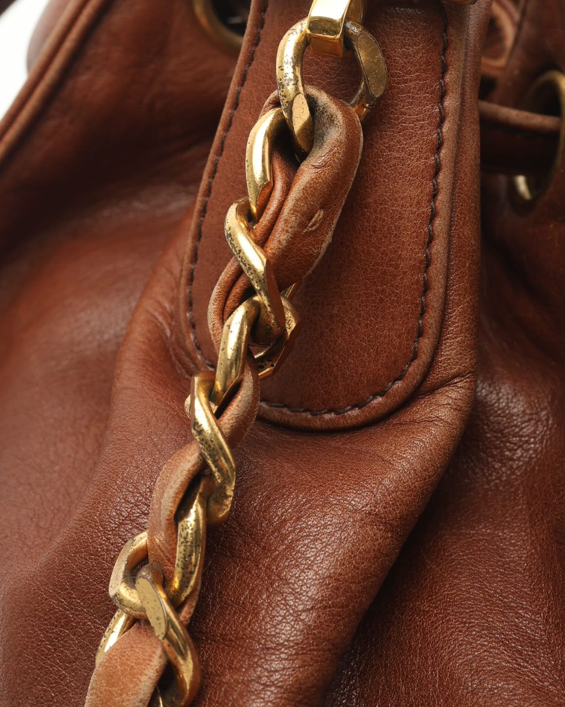 CHANEL Pre-owned Cc Bucket Bag In Brown