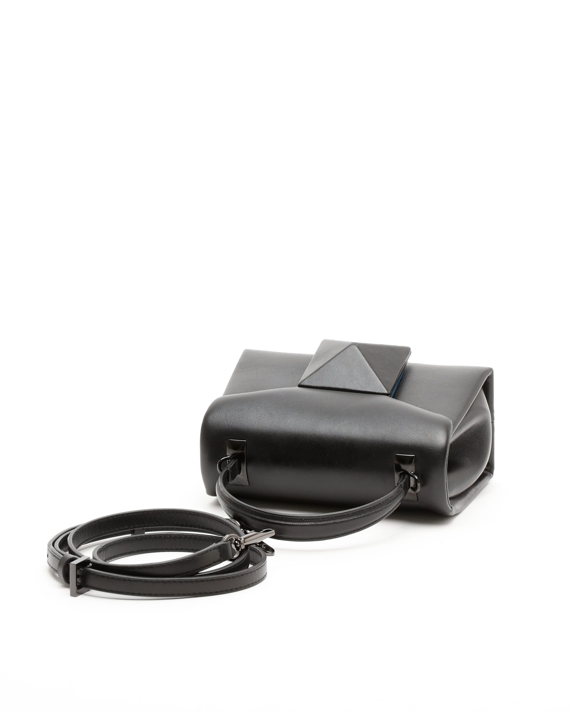 Valentino One Stud Mini Bag In Black