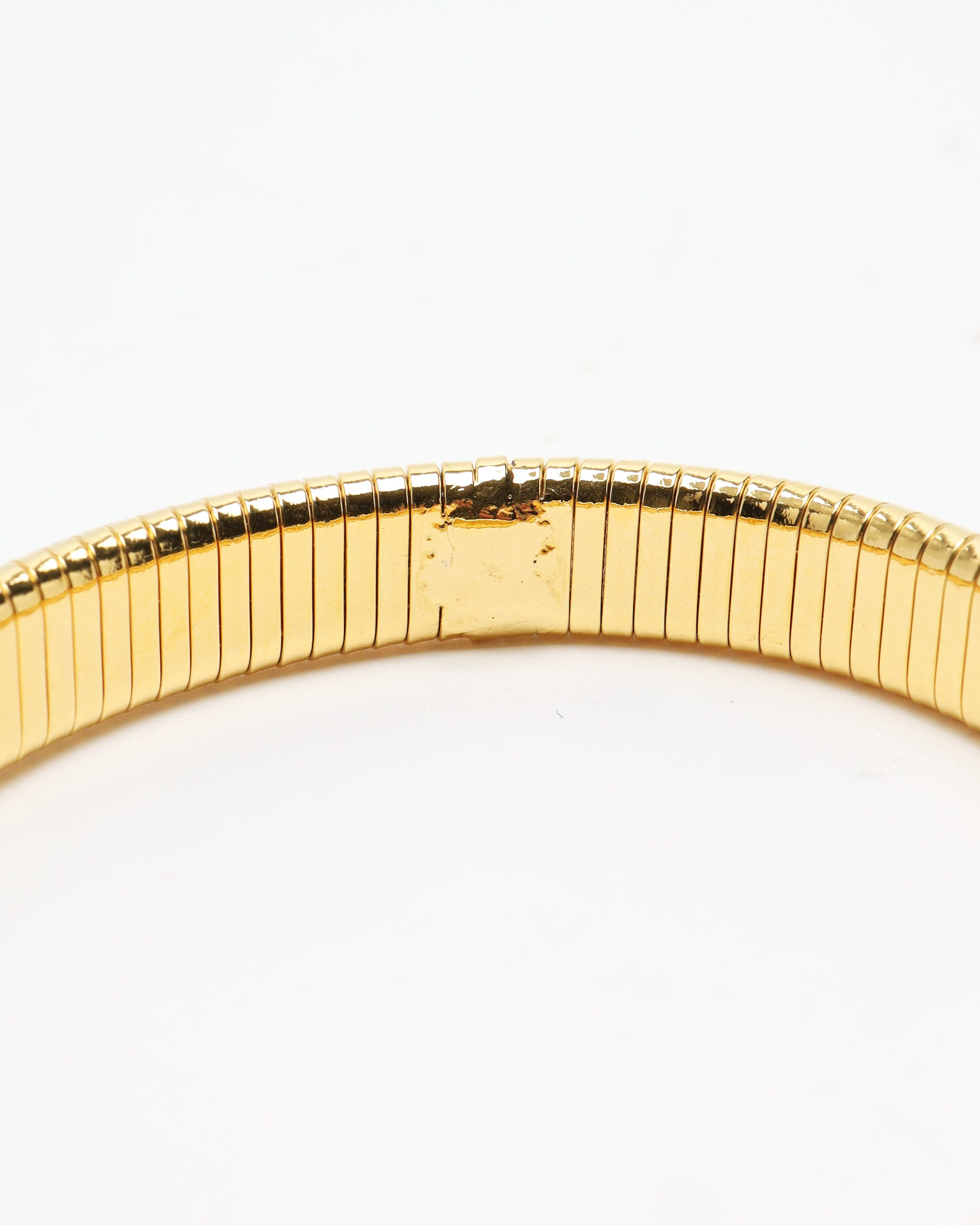 Celine Céline Stretch Bracelet In Gold