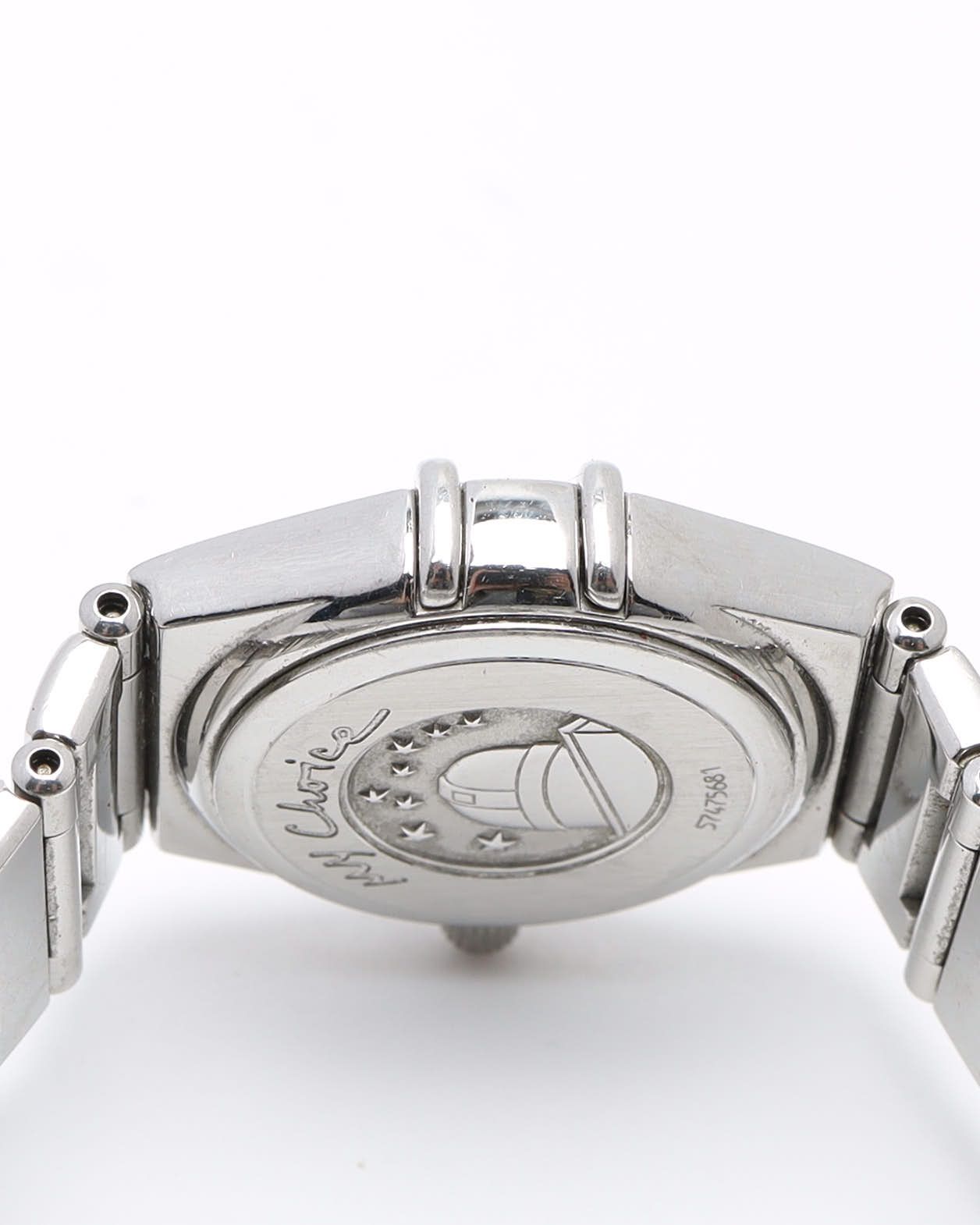 Omega Lady-constellation 22,5mm Ref 1561.51 Full Set Watch In Metallic