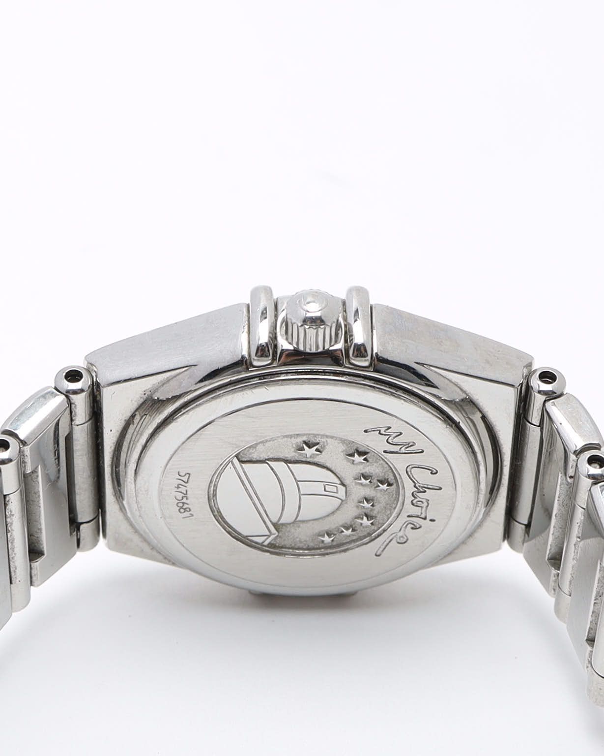 Omega Lady-constellation 22,5mm Ref 1561.51 Full Set Watch In Metallic