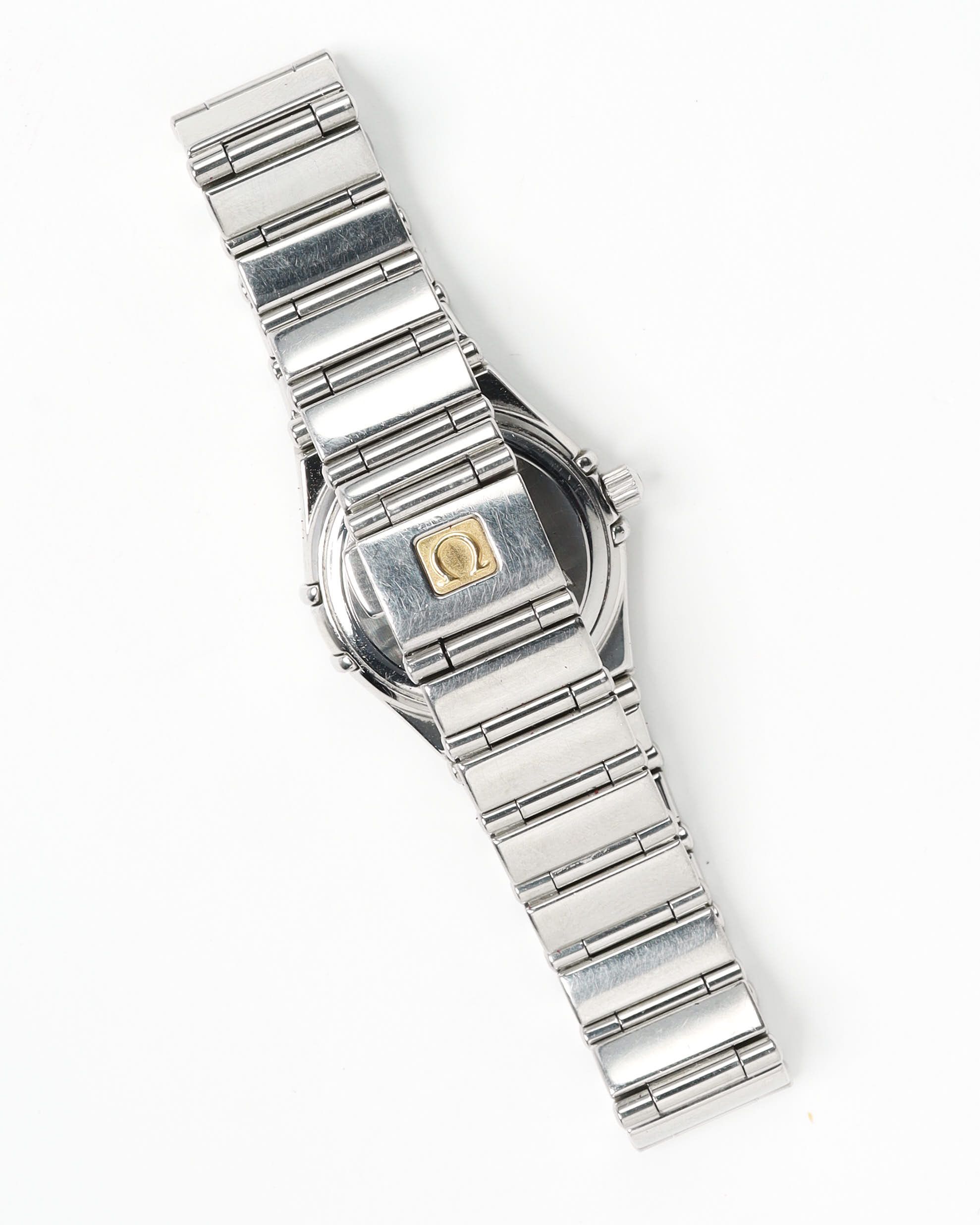 Omega Lady-constellation 22,5mm Ref 1561.51 Full Set Watch In Metallic