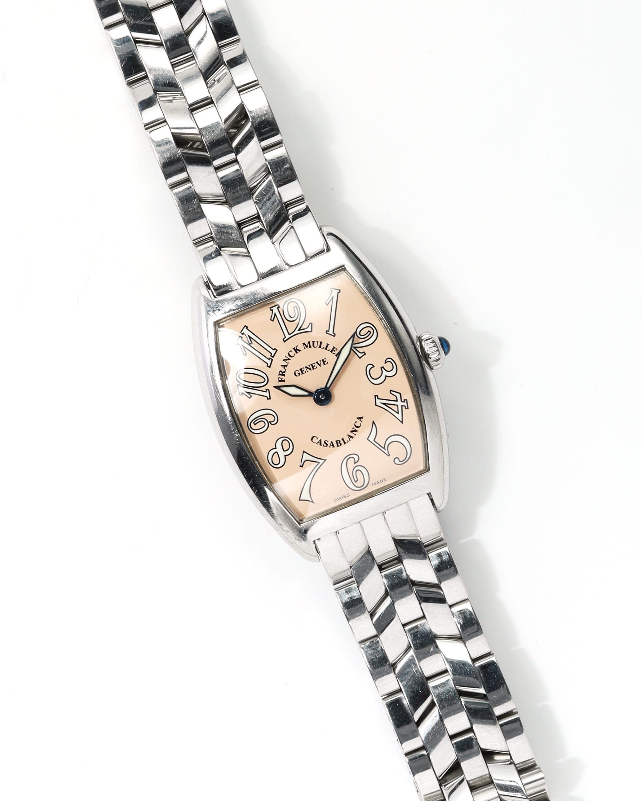 Franck Muller Casablanca 25mm Ref 1752qz Watch In Metallic