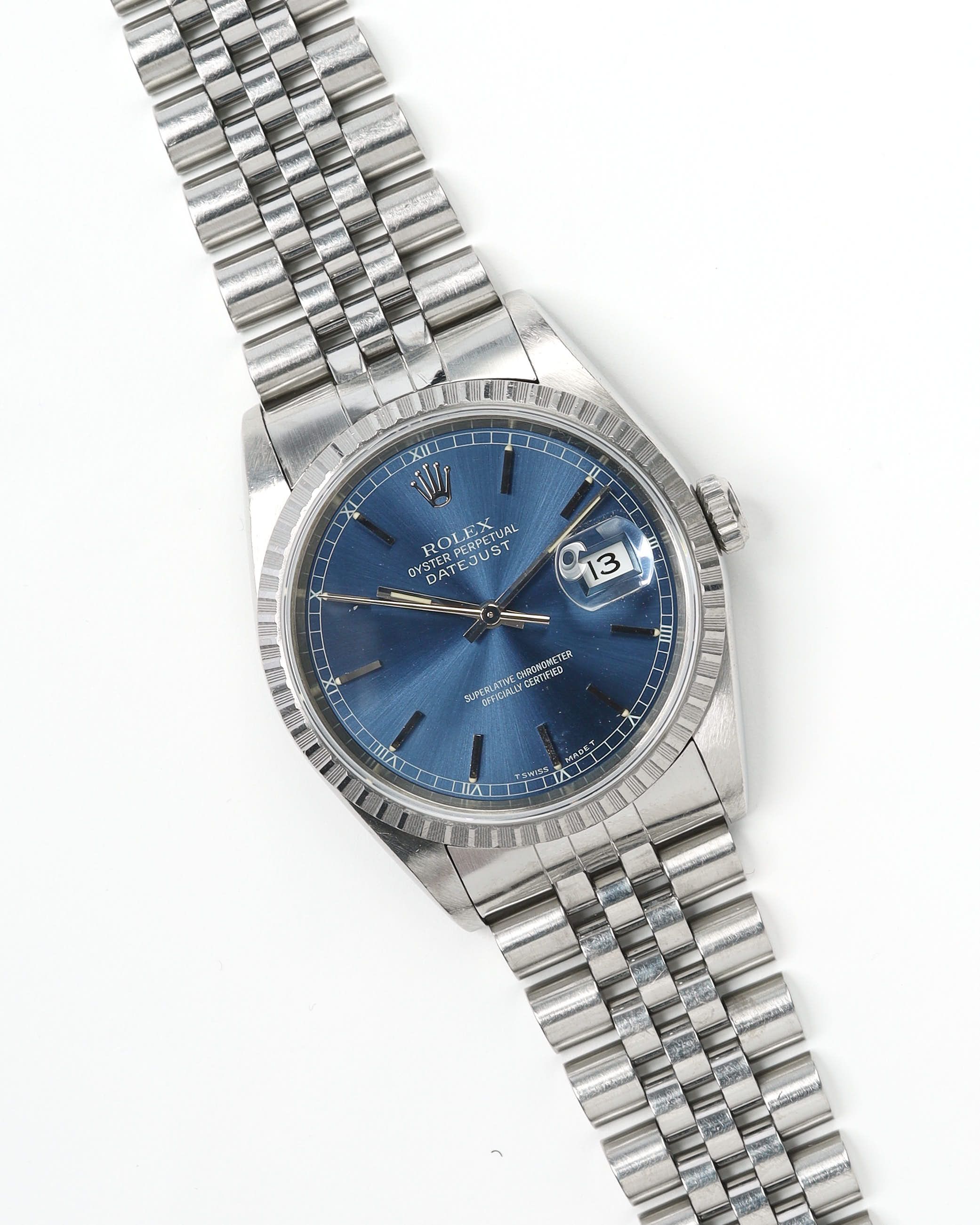 Rolex Datejust 36mm Ref 16220 1995 Watch In Metallic