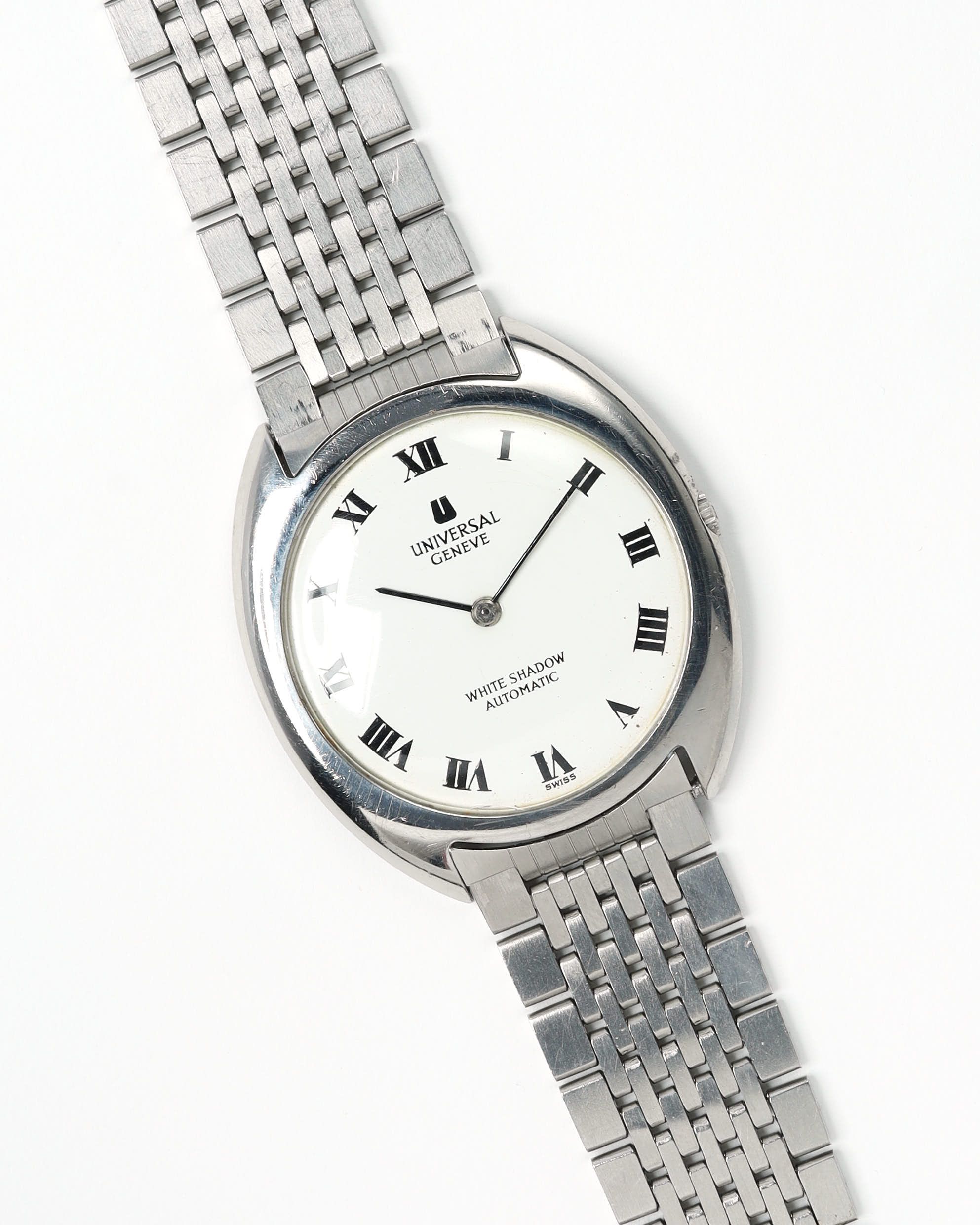 Universal Geneve Universal Genève White Shadow 35mm Ref 866101 Watch In White