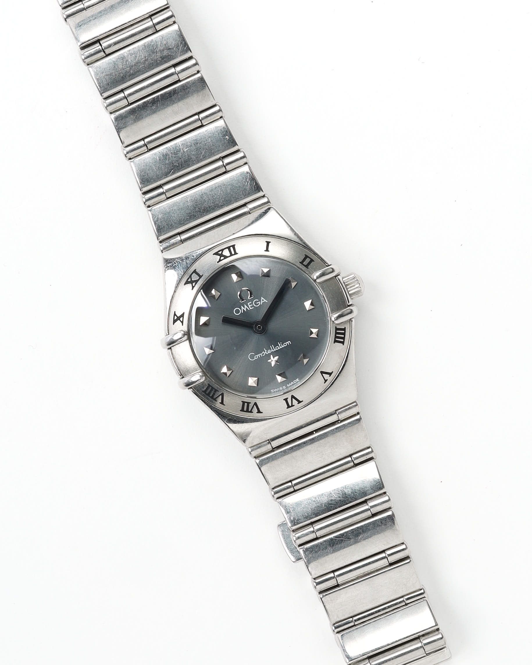Omega Lady-constellation 22,5mm Ref 1561.51 Full Set Watch In Metallic