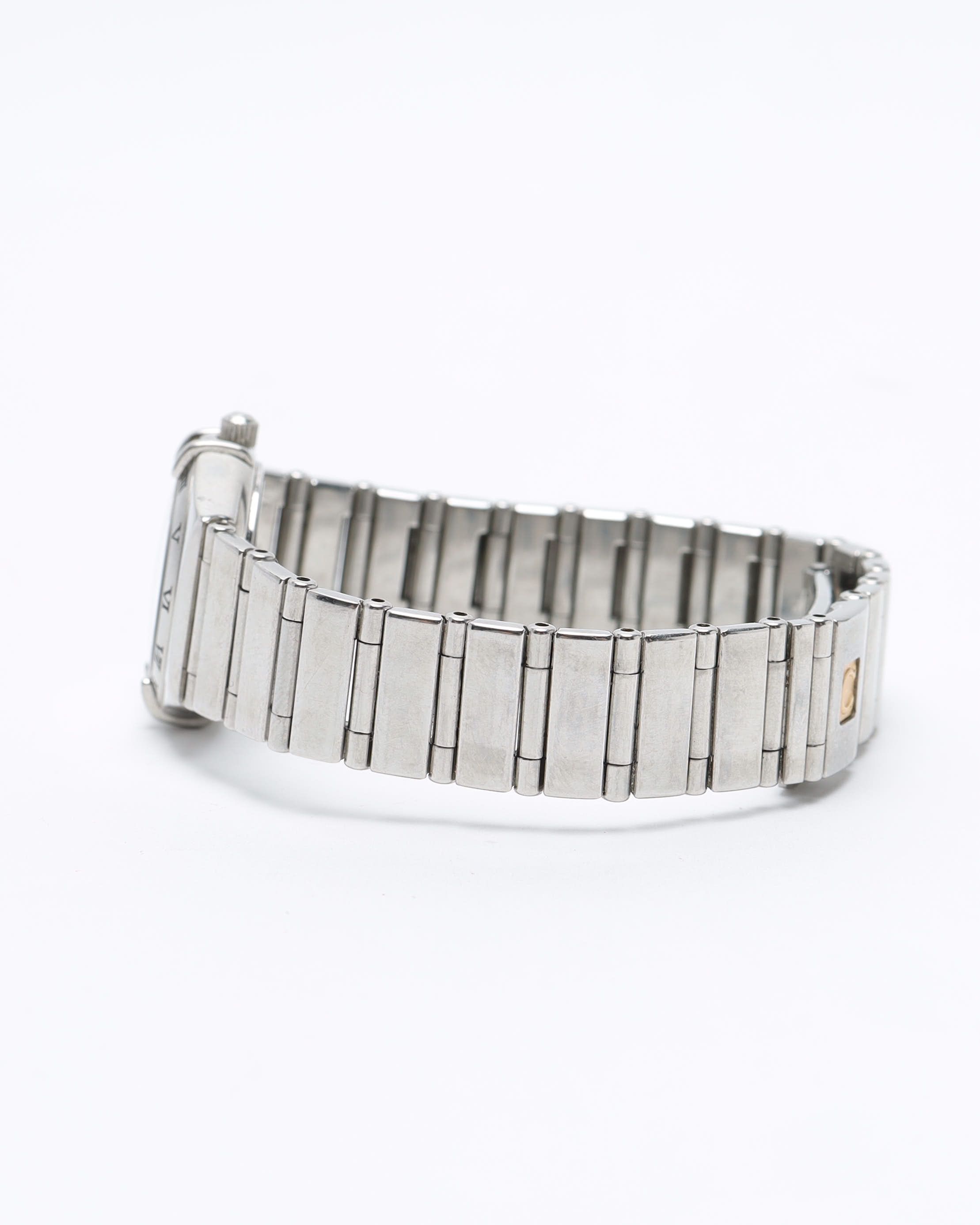 Omega Lady-constellation 22,5mm Ref 1561.51 Full Set Watch In Metallic