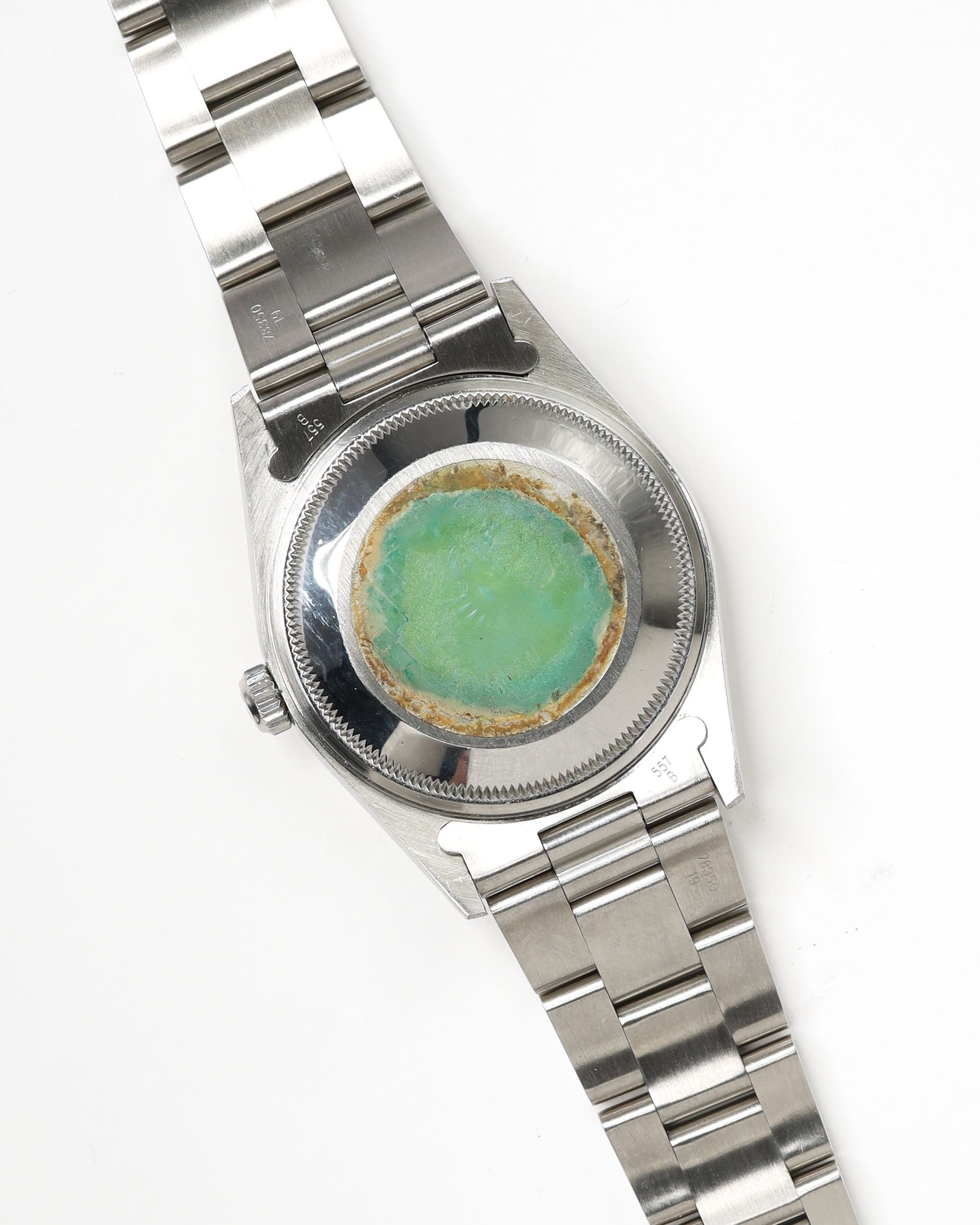 Rolex Oyster Perpetual Date 34mm Ref 15200 1991 Watch In Metallic