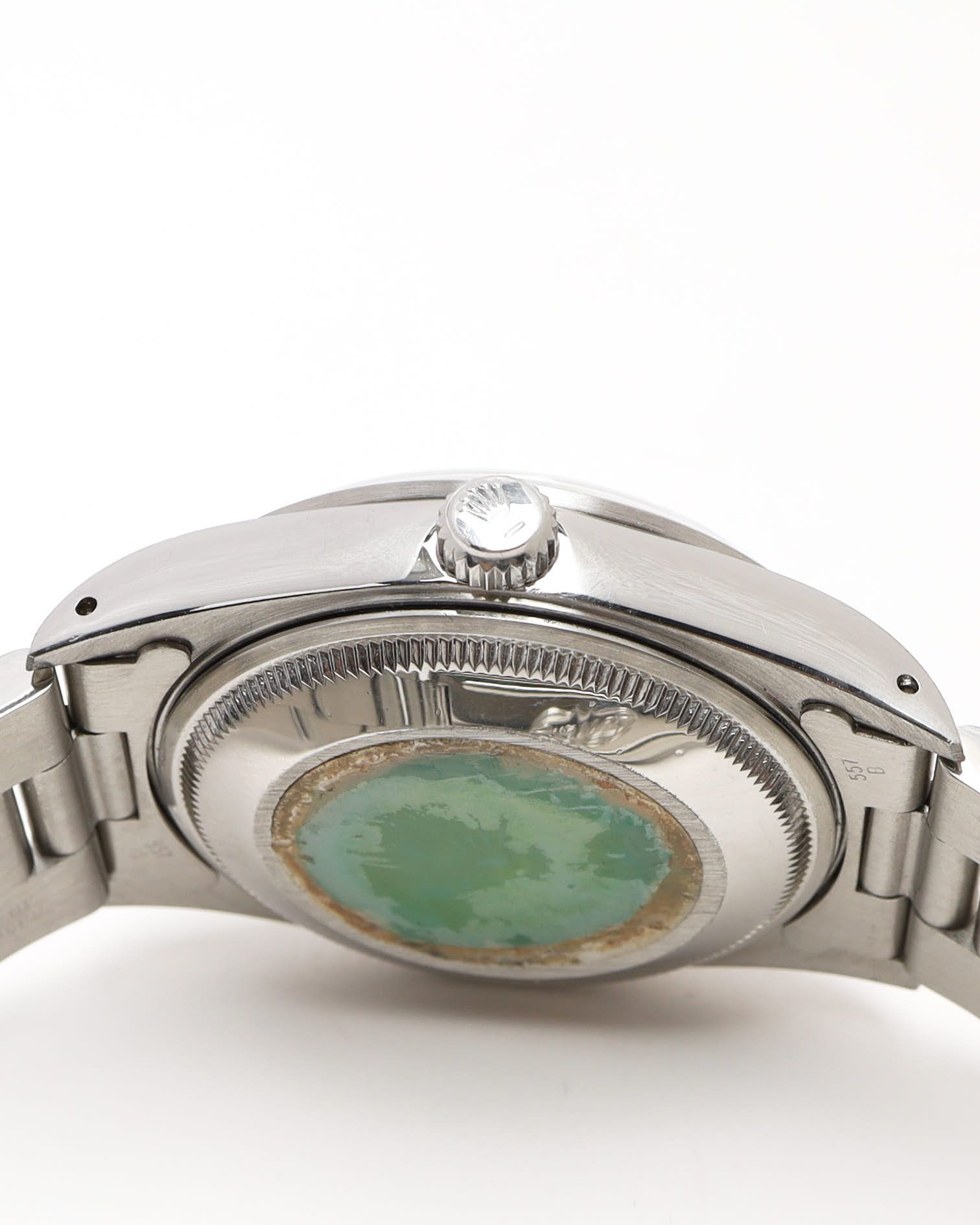 Rolex Oyster Perpetual Date 34mm Ref 15200 1991 Watch In Metallic