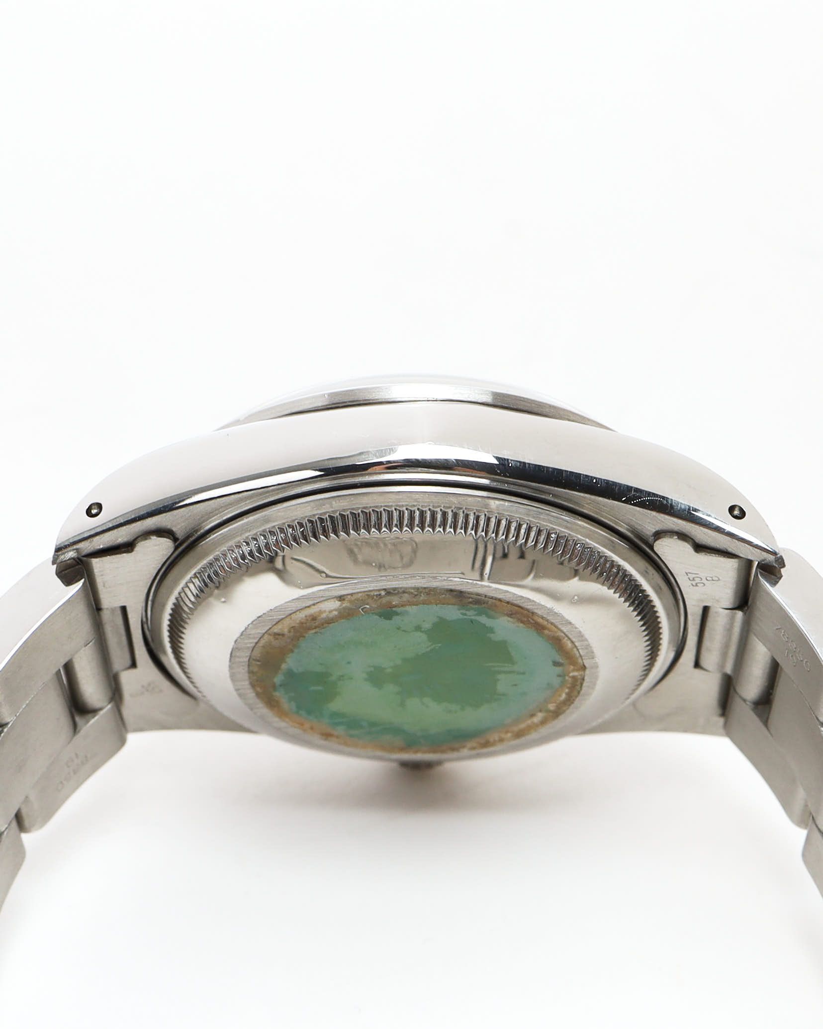 Rolex Oyster Perpetual Date 34mm Ref 15200 1991 Watch In Metallic