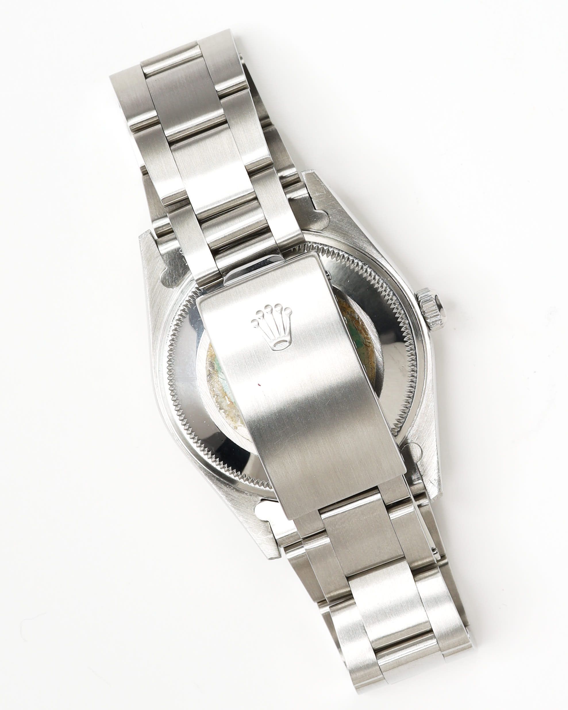 Rolex Oyster Perpetual Date 34mm Ref 15200 1991 Watch In Metallic