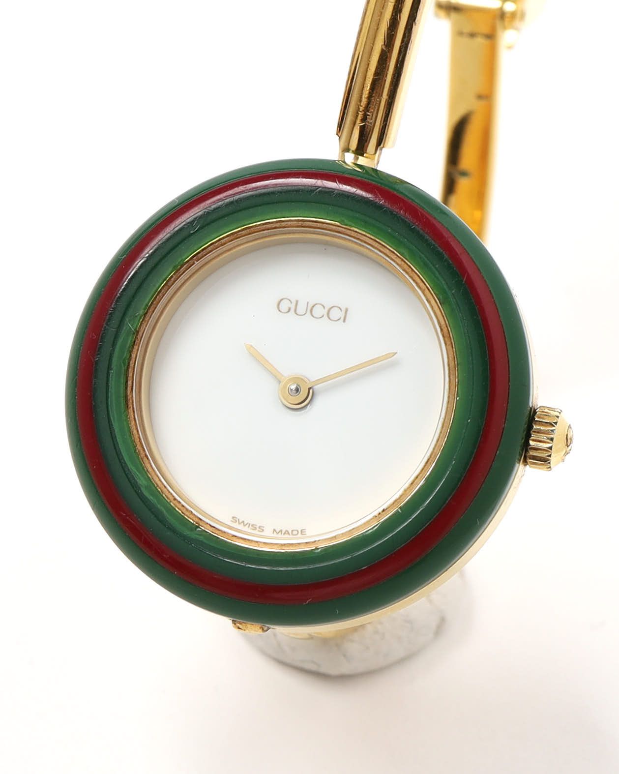 Gucci Change Bezel 26mm Ref 11/12.2 Watch In Gold
