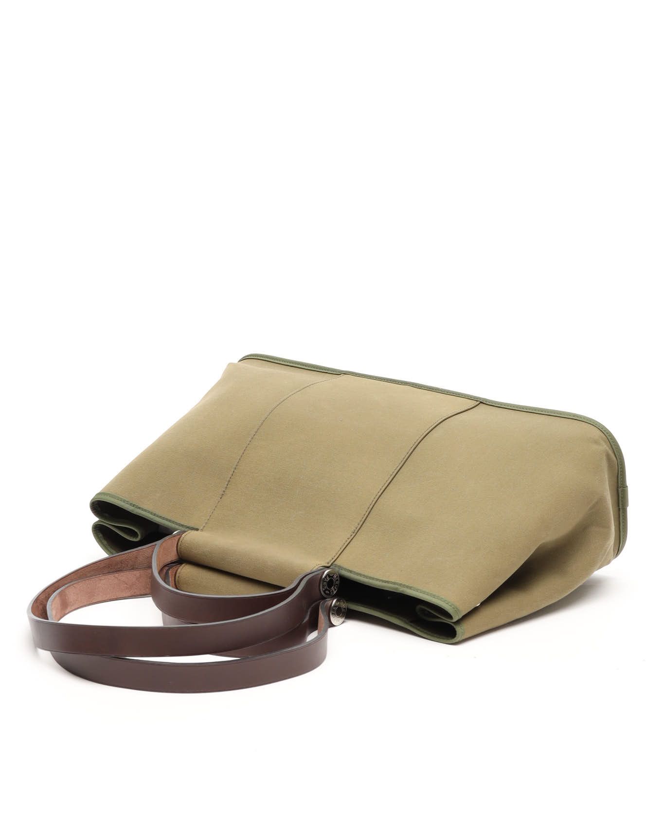 Pre-owned Hermes Hermès Cabag Elan Tote Bag In Green