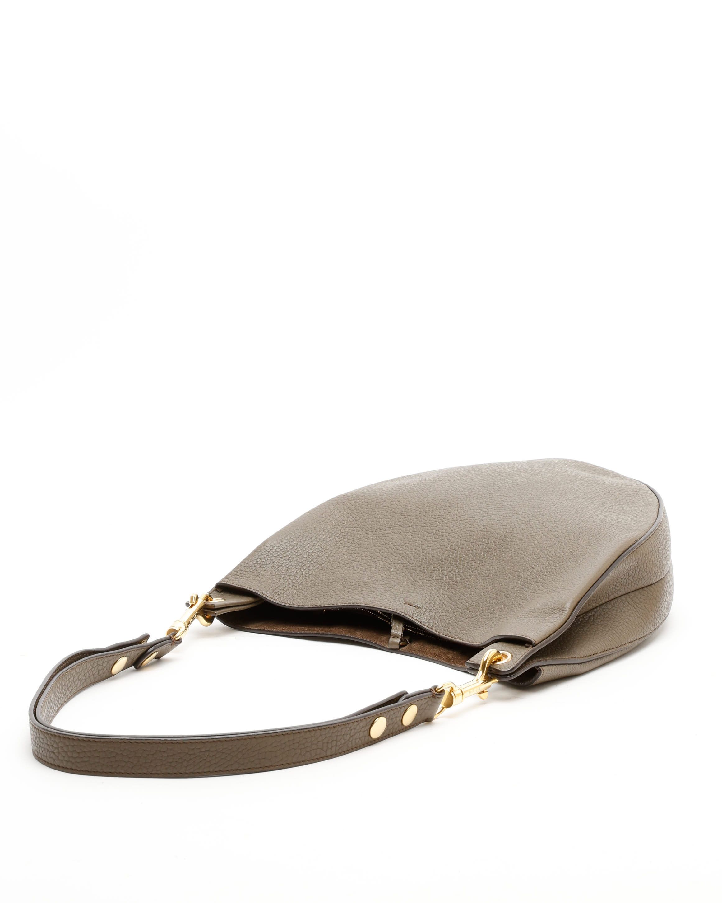 Celine Céline By Phoebe Philo Hobo Bag In Green