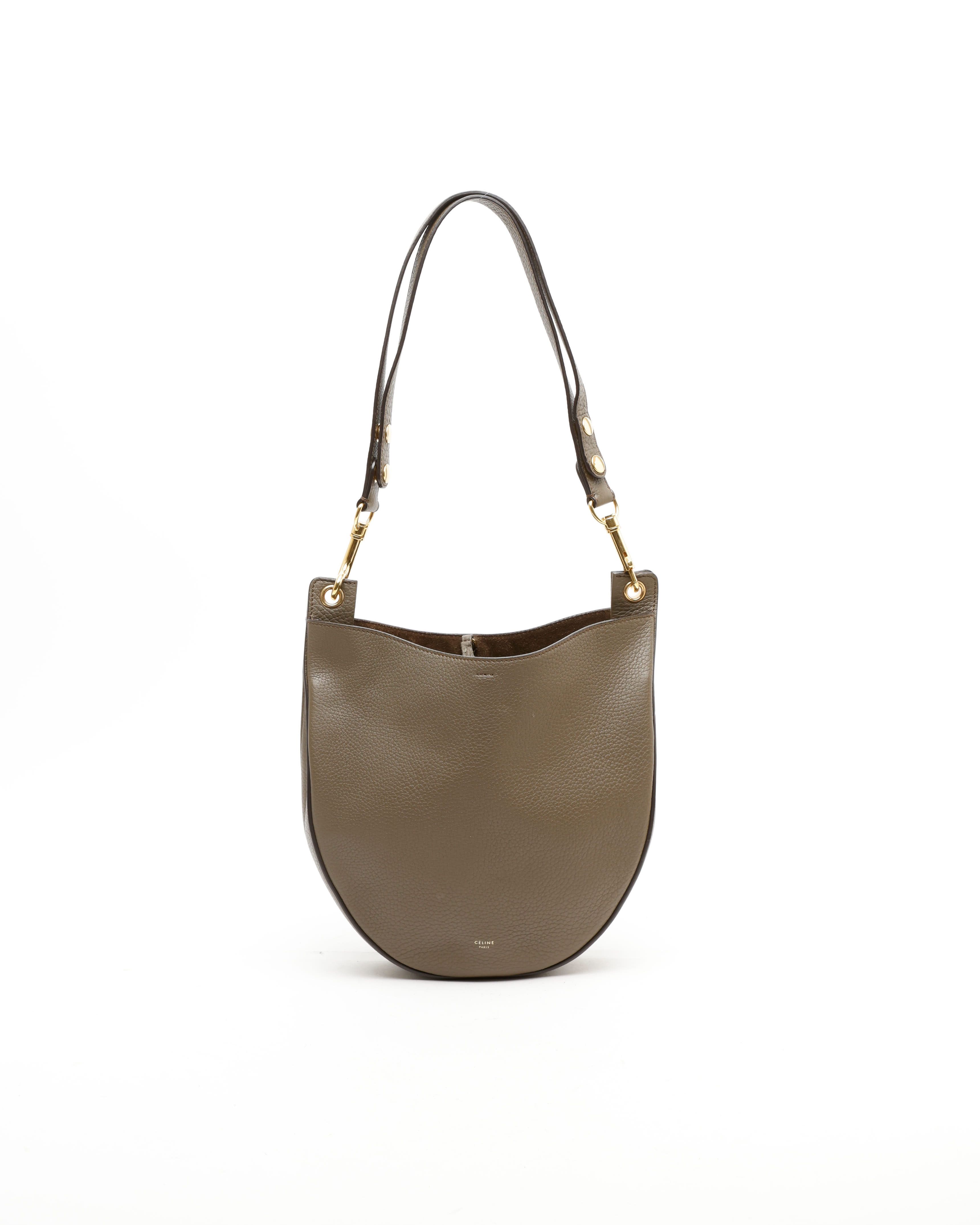 Celine Céline By Phoebe Philo Hobo Bag In Green