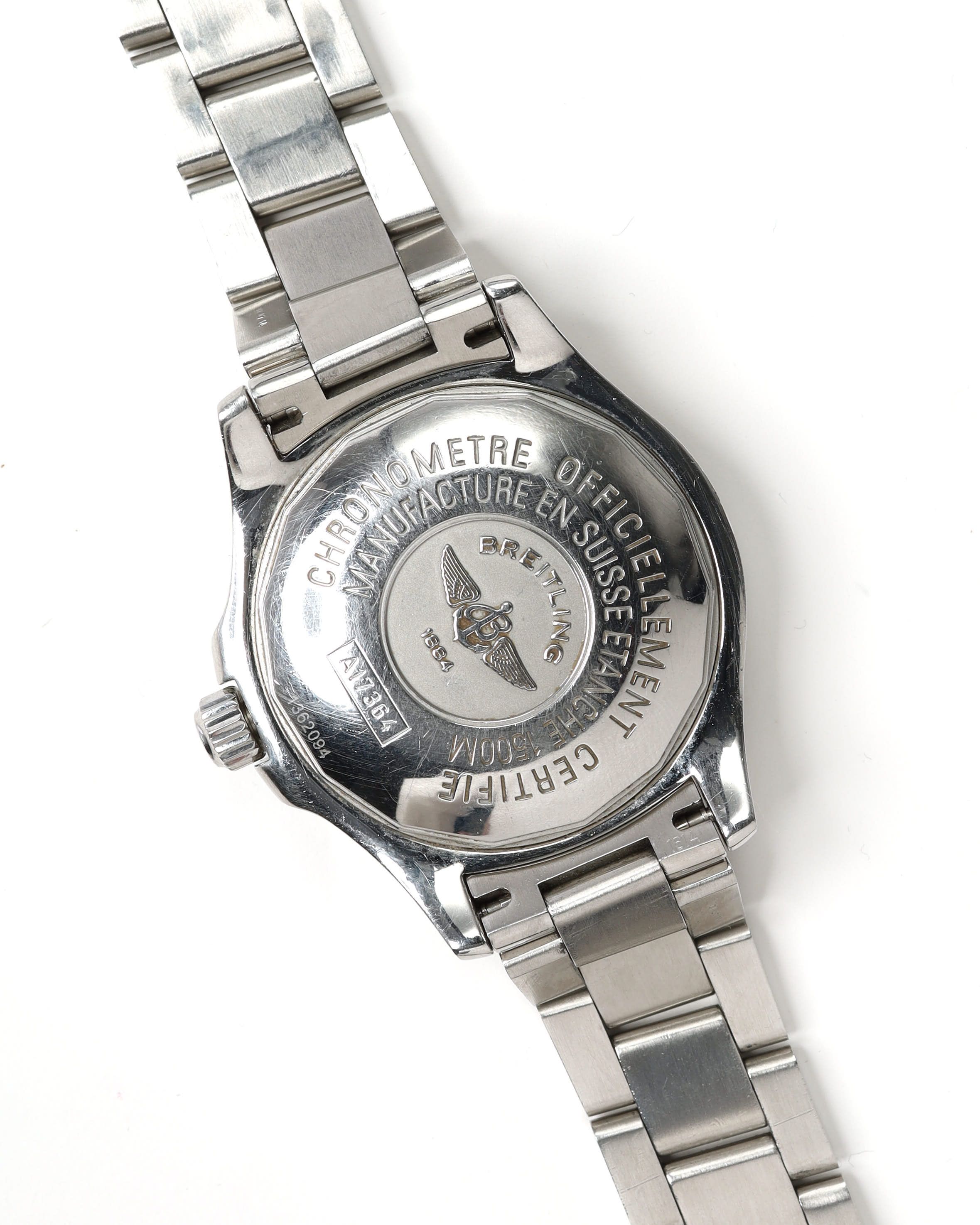 Breitling Superocean 42mm Ref A17364 Watch In Black