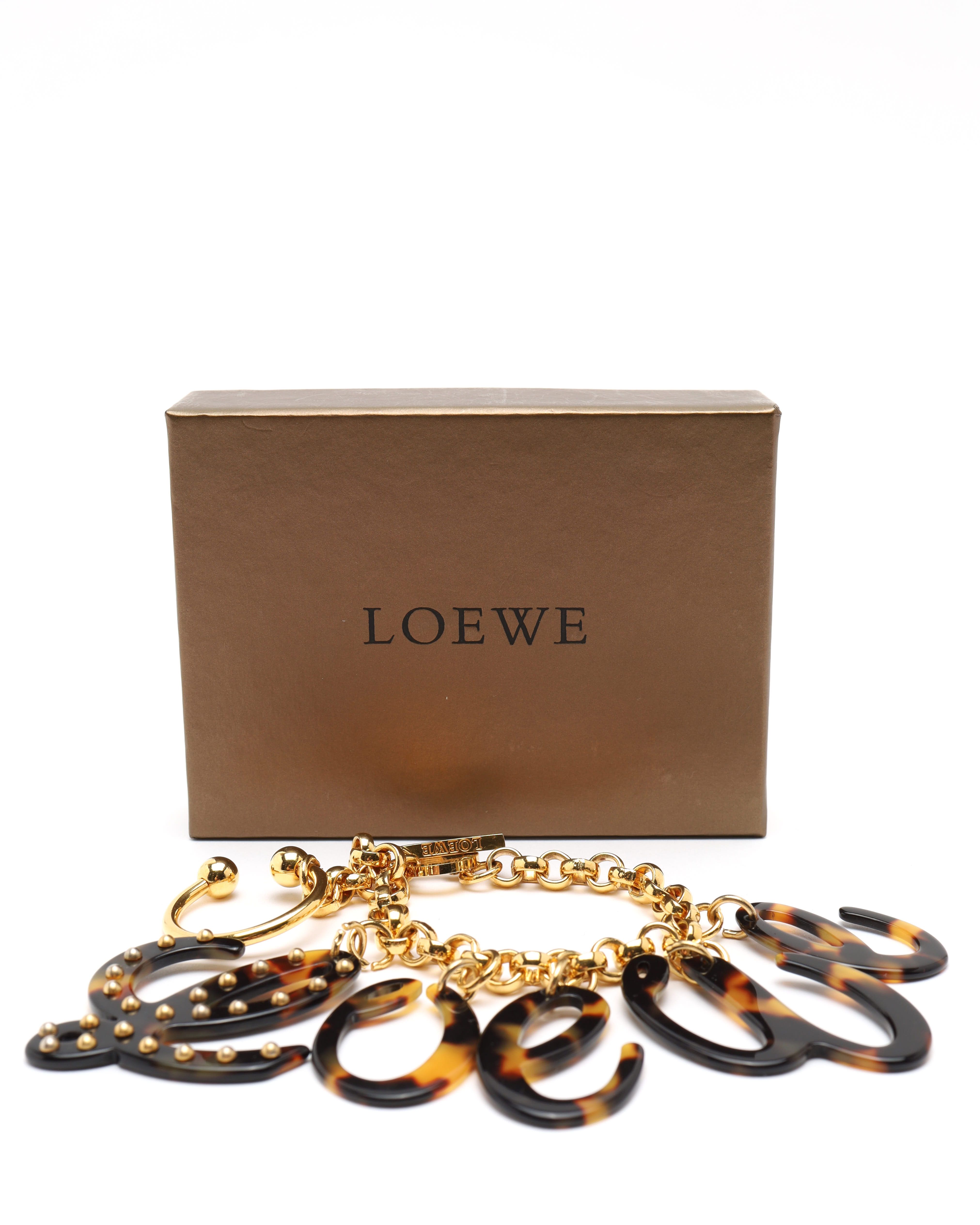 Loewe Logo Bracelet In Multi