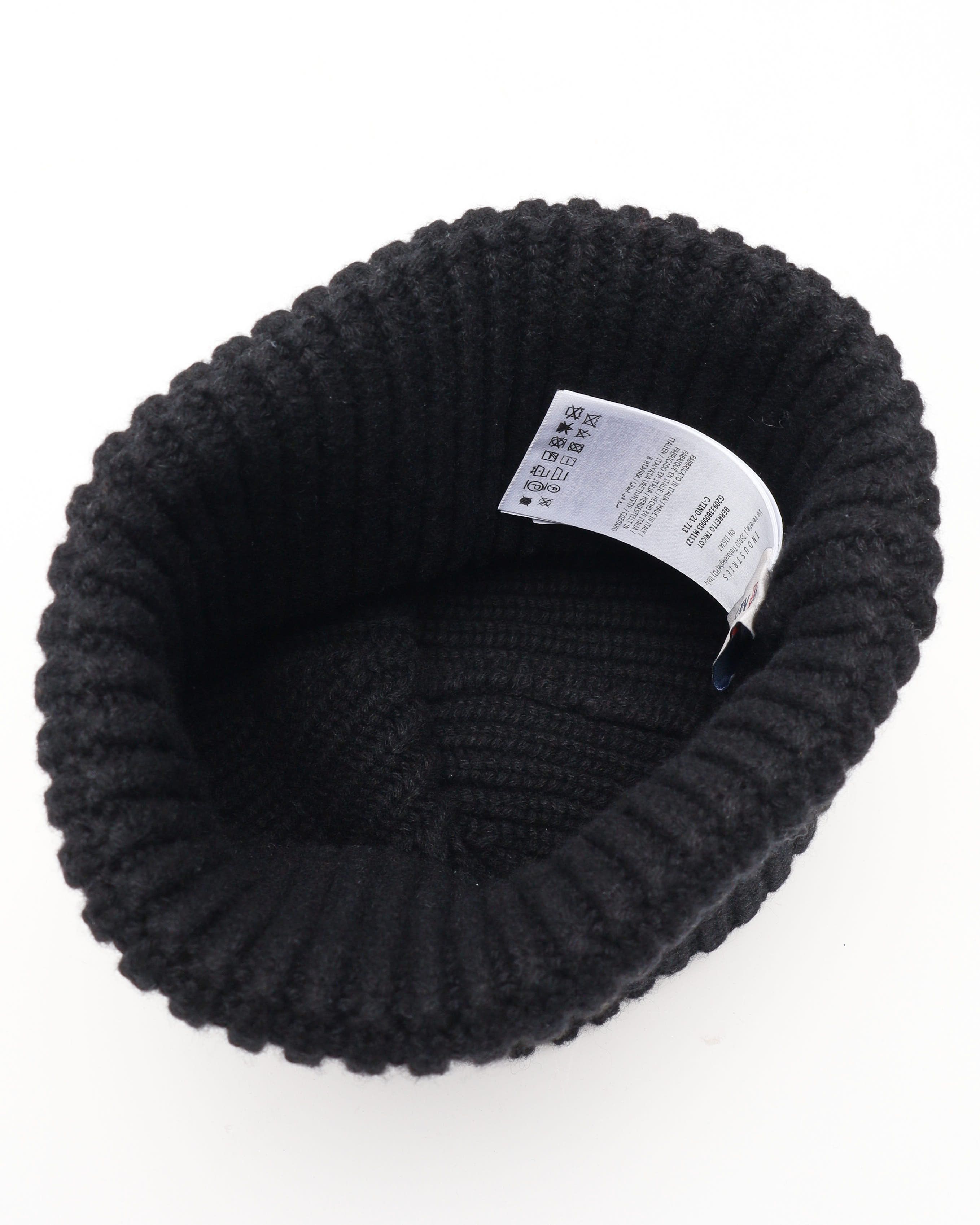 Moncler Wool & Cashmere Beanie In Black