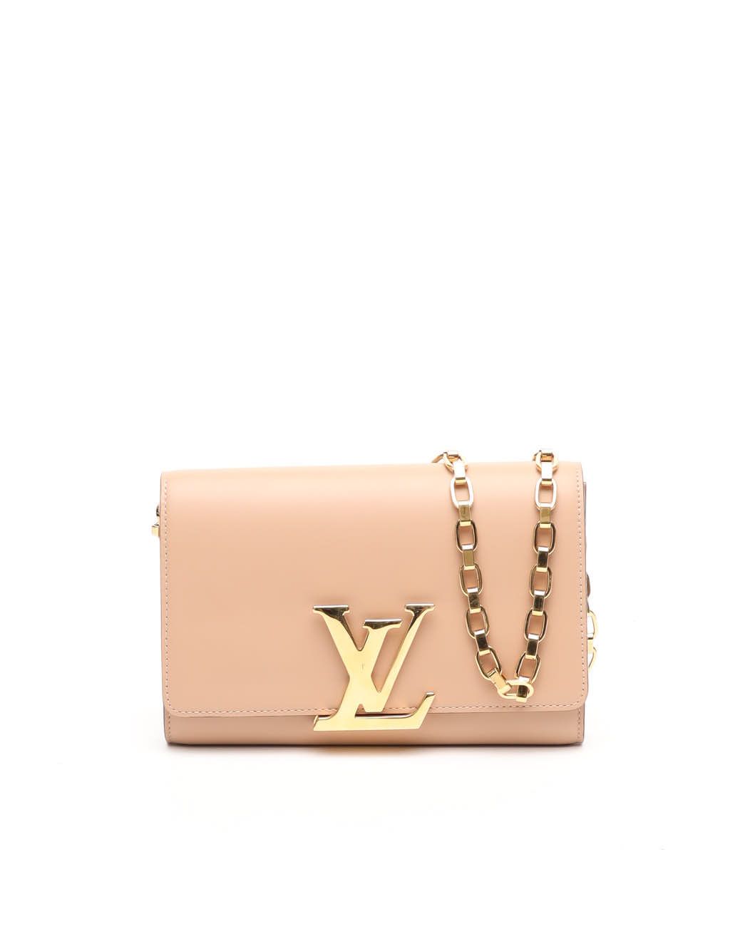 LOUIS VUITTON Pre-owned Pochette Louise Gm Bag In Sand