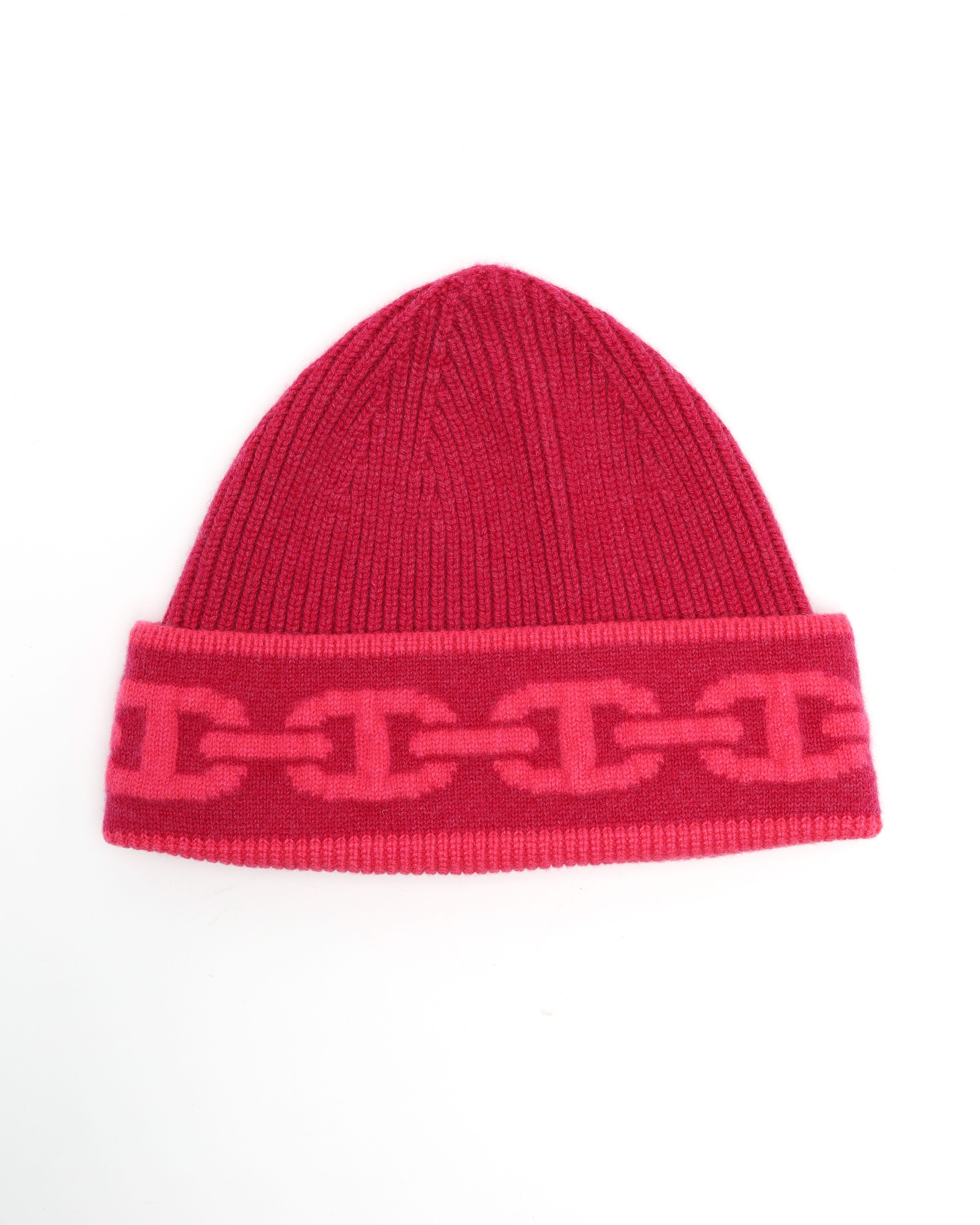 Pre-owned Hermes Hermès Chaîne D'ancre Knit Cashmere In Pink