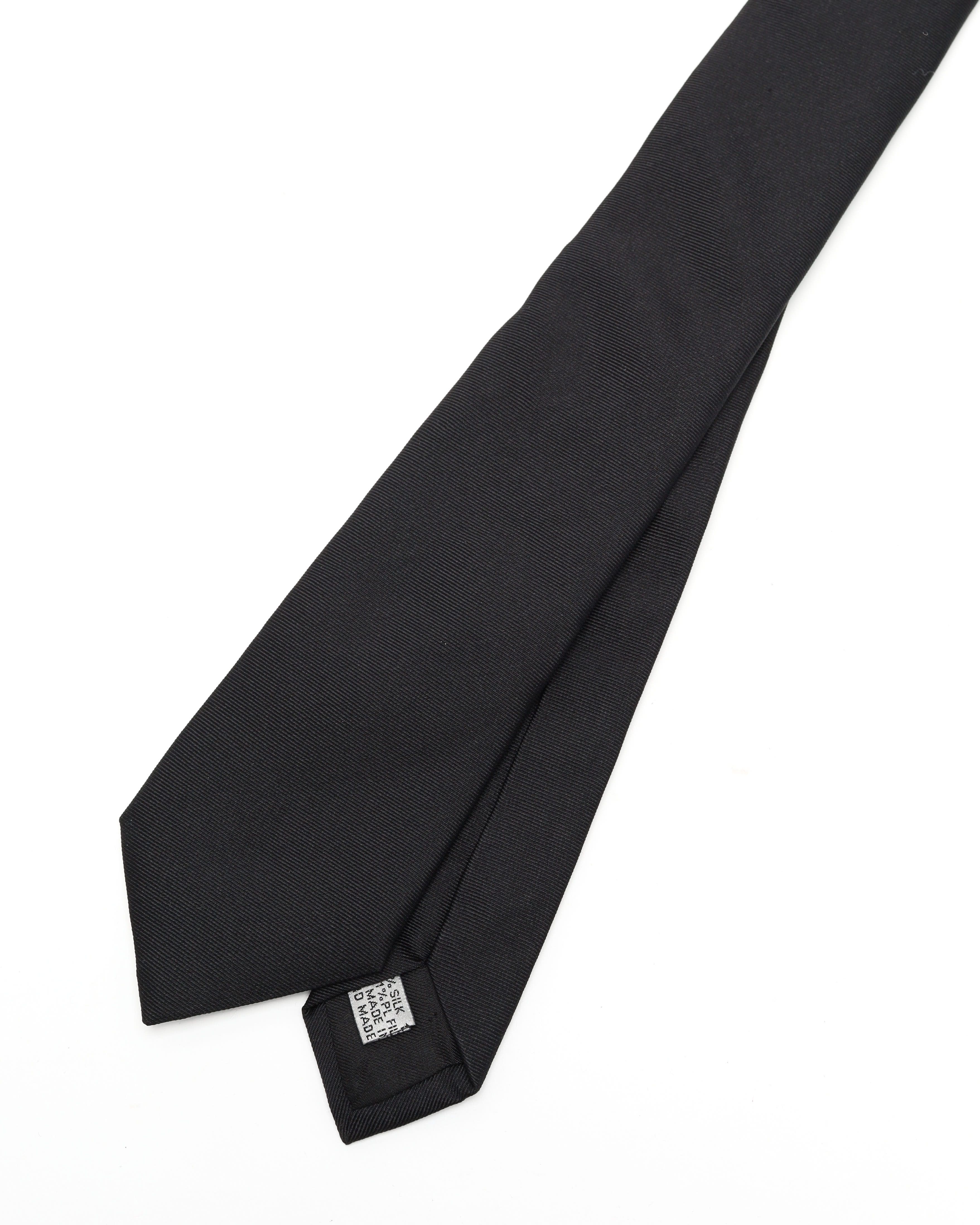 Dior Christian Slik Tie In Black